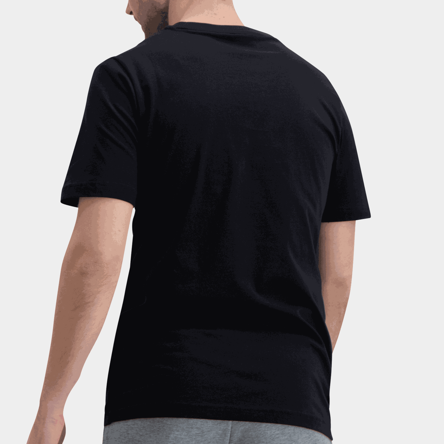  Męska koszulka Essential Small z logo nr 1