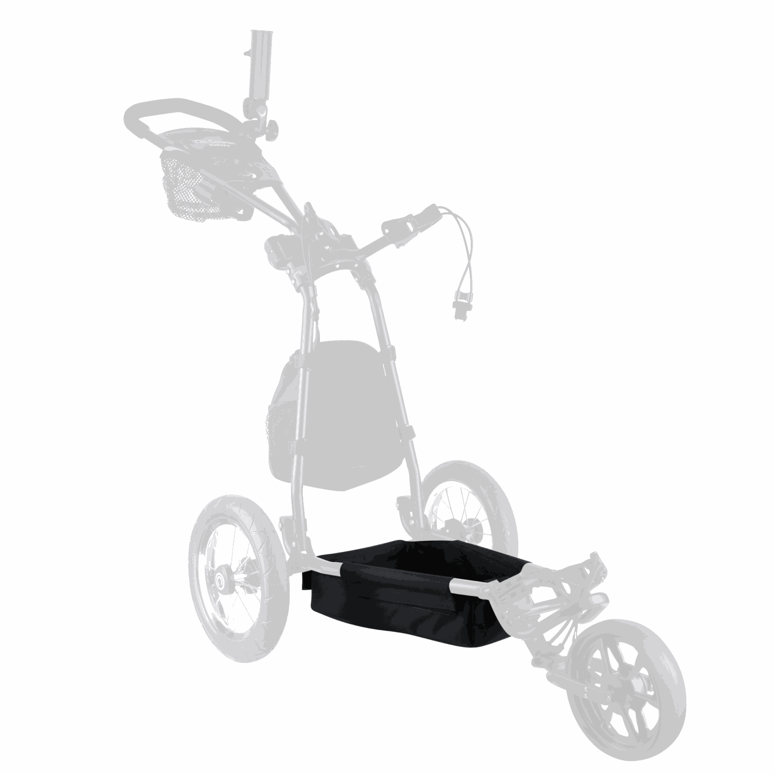  Spodní přihrádka, další přihrádka na golfový vozík – Černá