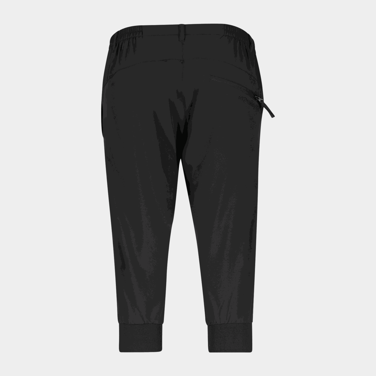 Langefjord Recycled Capri W, shorts, dame - Svart