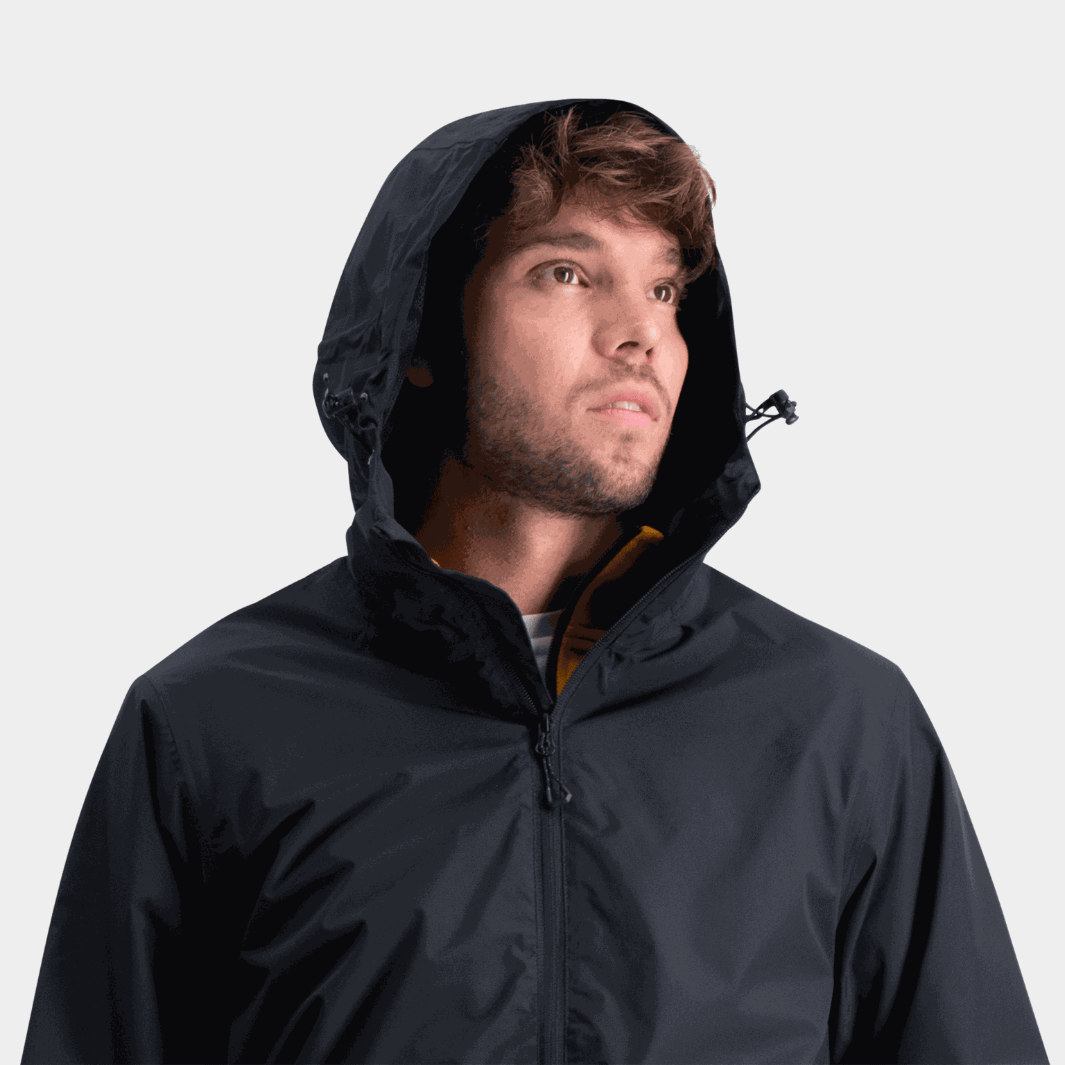  Heggelia Shell Jacket, pánská skořápková bunda - černá