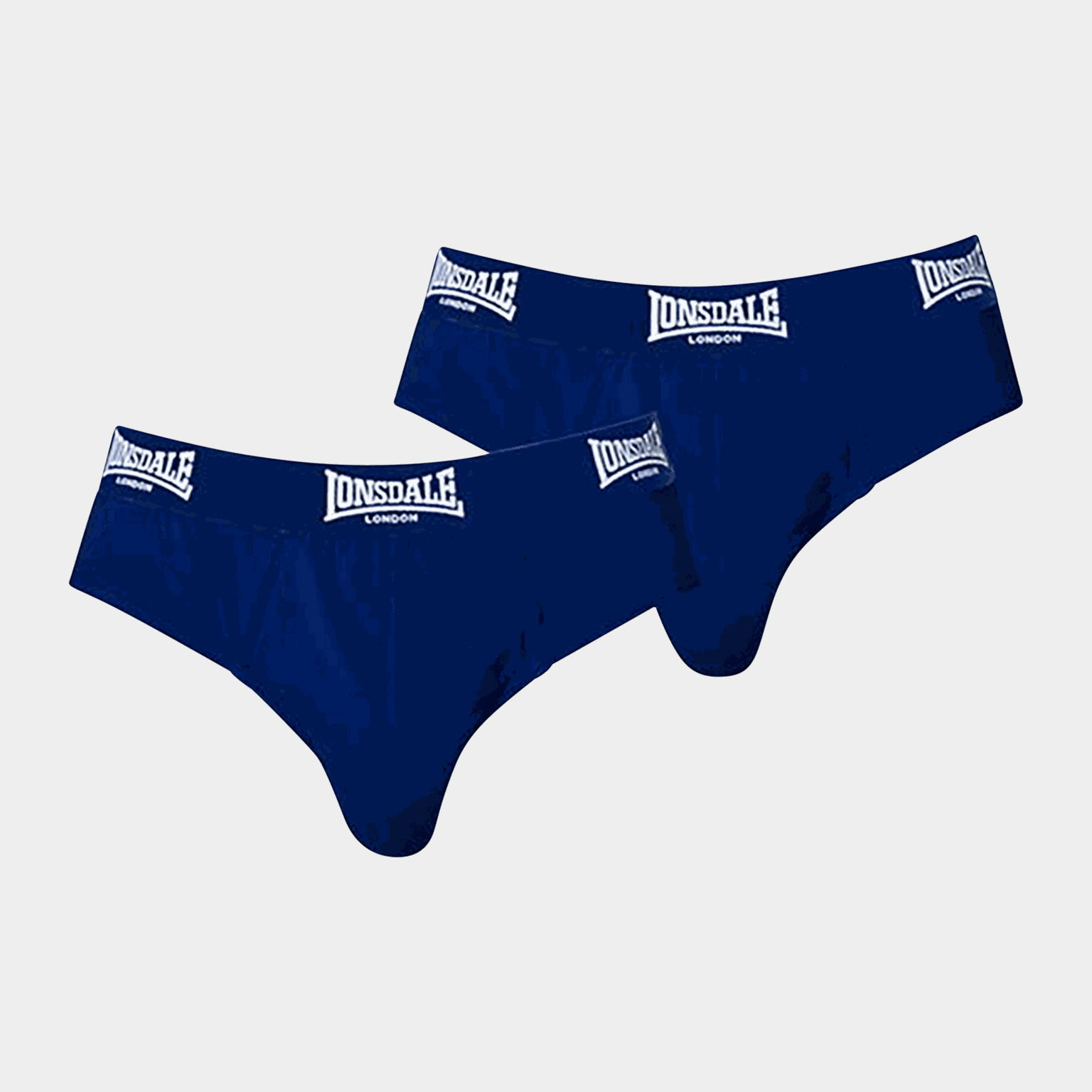  Cuecas masculinas (pacote com 2) - azul