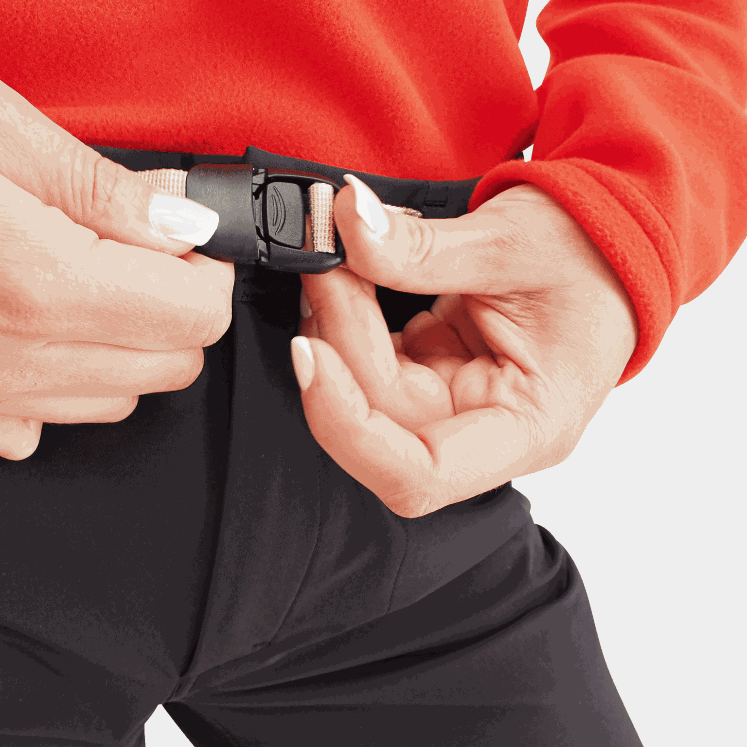 Lizard Softshell Shorts, turshorts, dame - Svart
