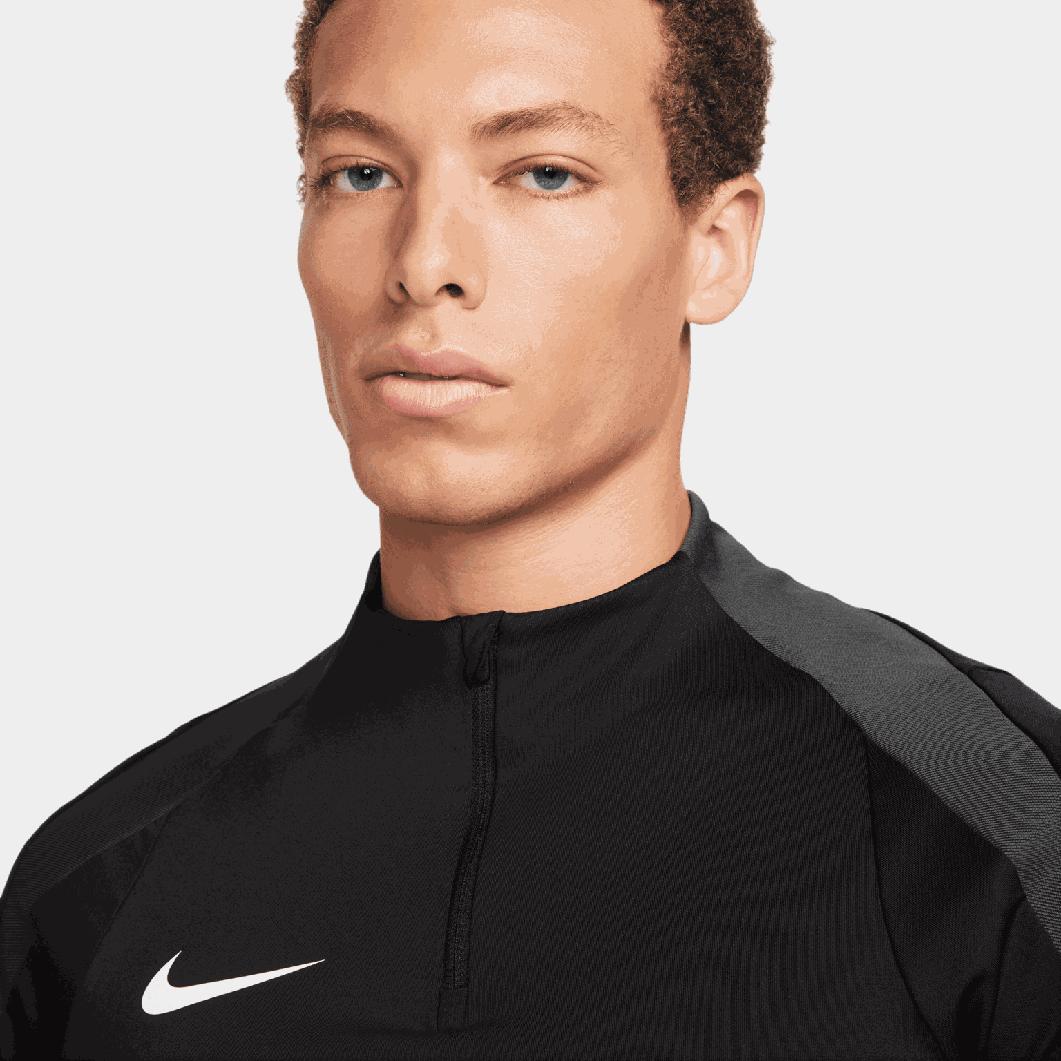 Dri-FIT Strike Dril Top, fotballgenser, herre - Svart