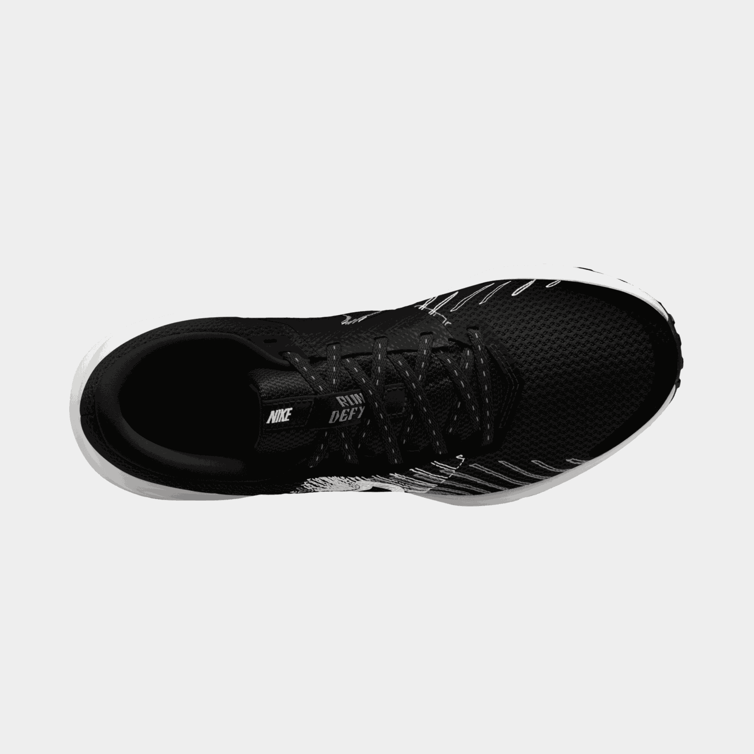 Damskie buty do biegania Run Defy – czarne