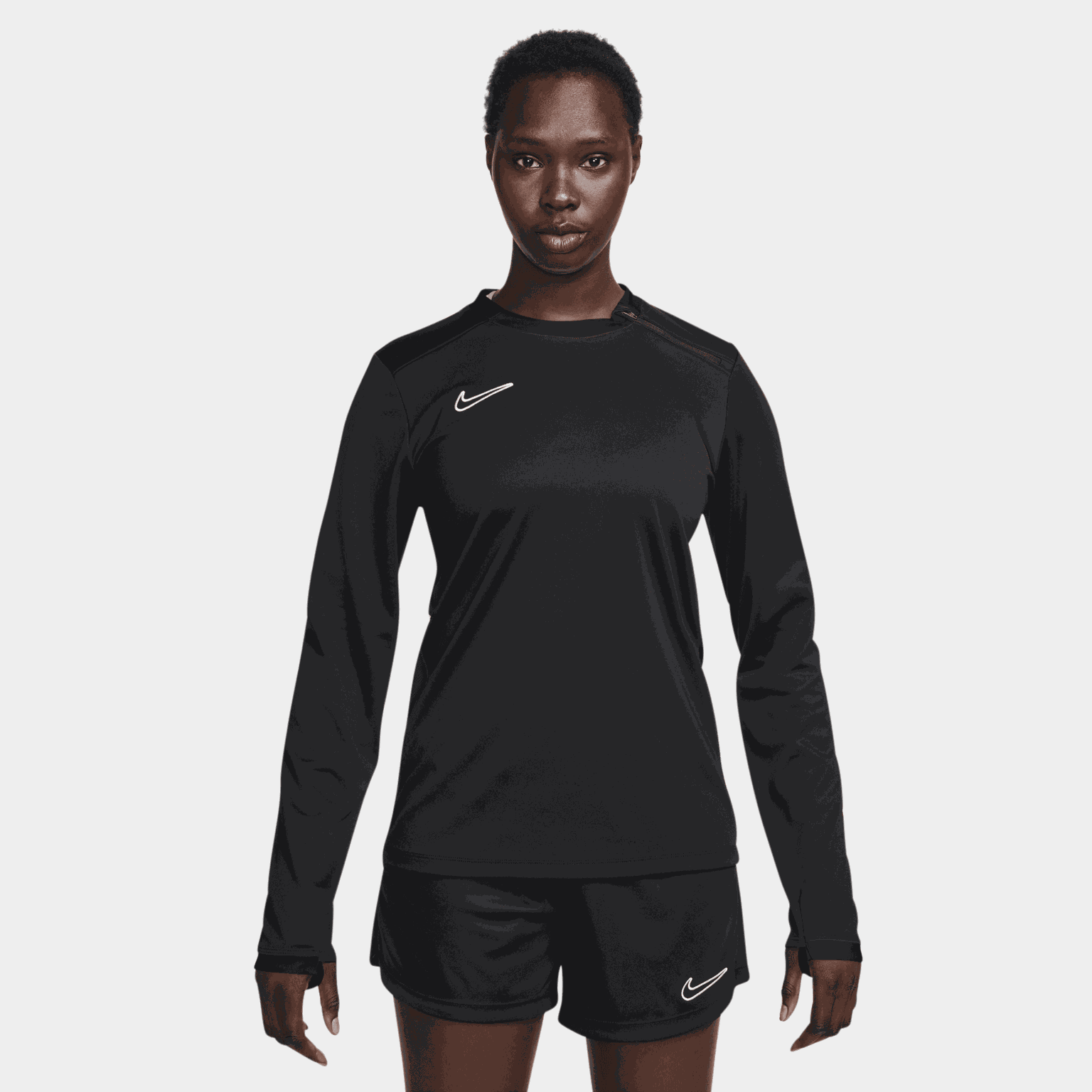 Dri-FIT Academy Crew Top, treningsgenser, dame - Svart