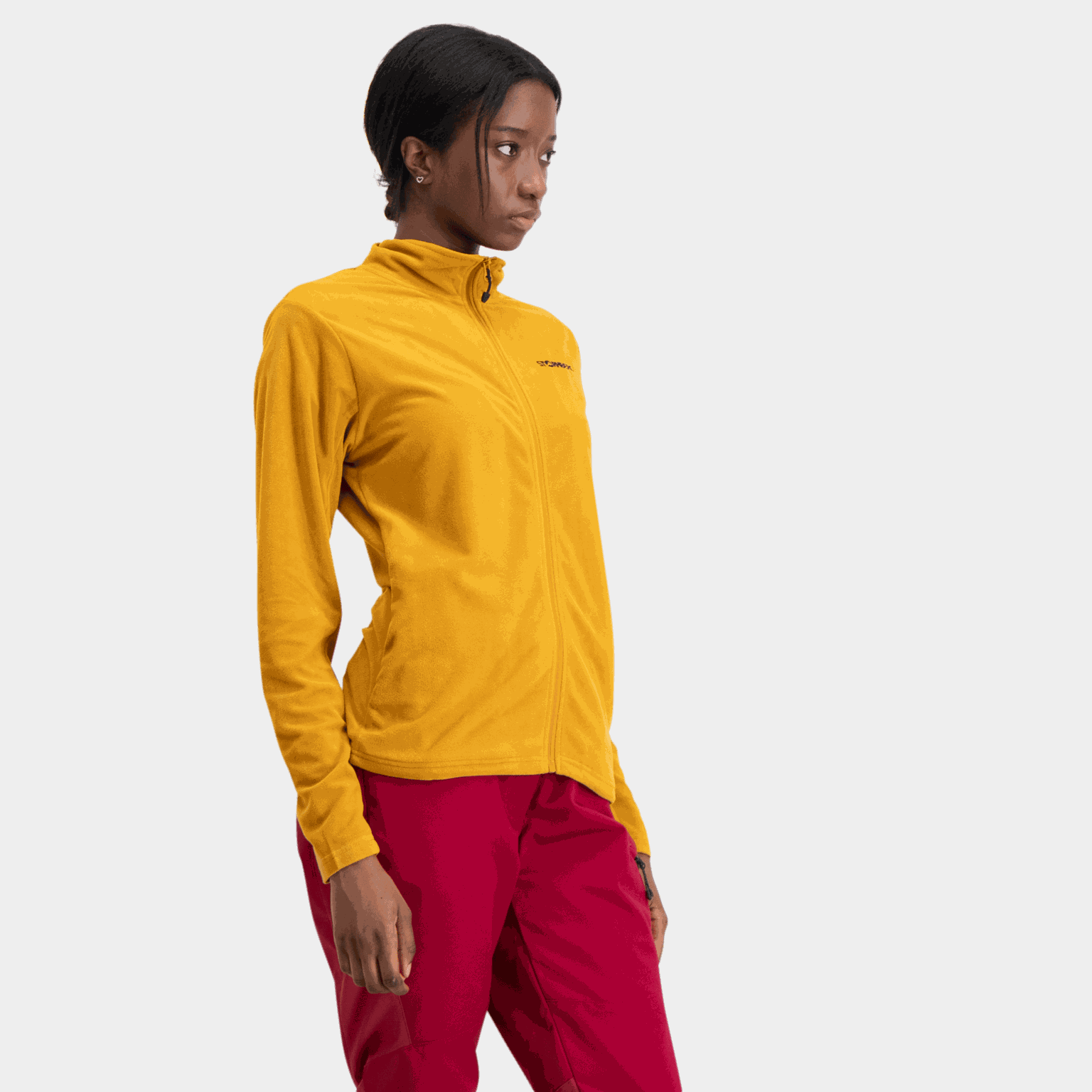  Jaqueta de lã polar Skjold Rec W, jaqueta de lã polar feminina
