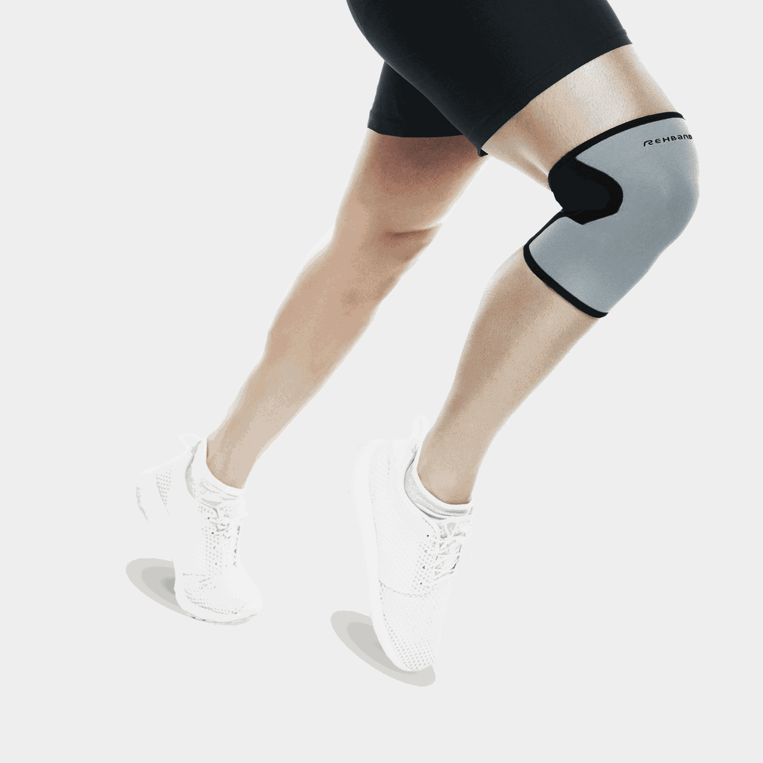  Podstawowy stabilizator kolana 3 mm, unisex - czarny