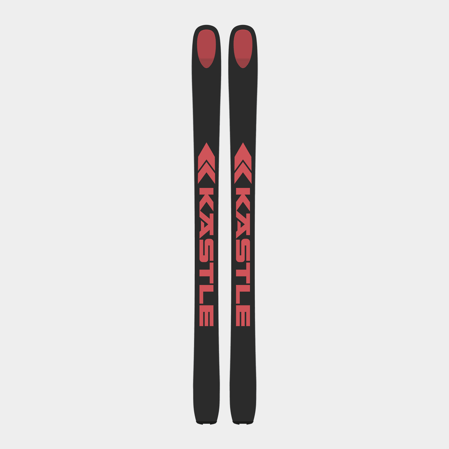 Touring Skis ZX100 24/25, frikjøringsski, unisex - Rød