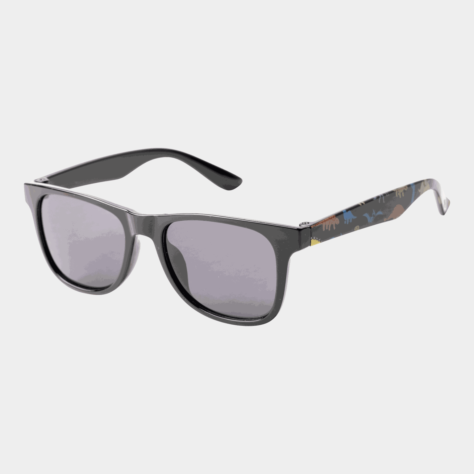  Lunettes de soleil Waye 003 Noir Dino/Fumé, Lunettes de soleil pour enfants - Noir