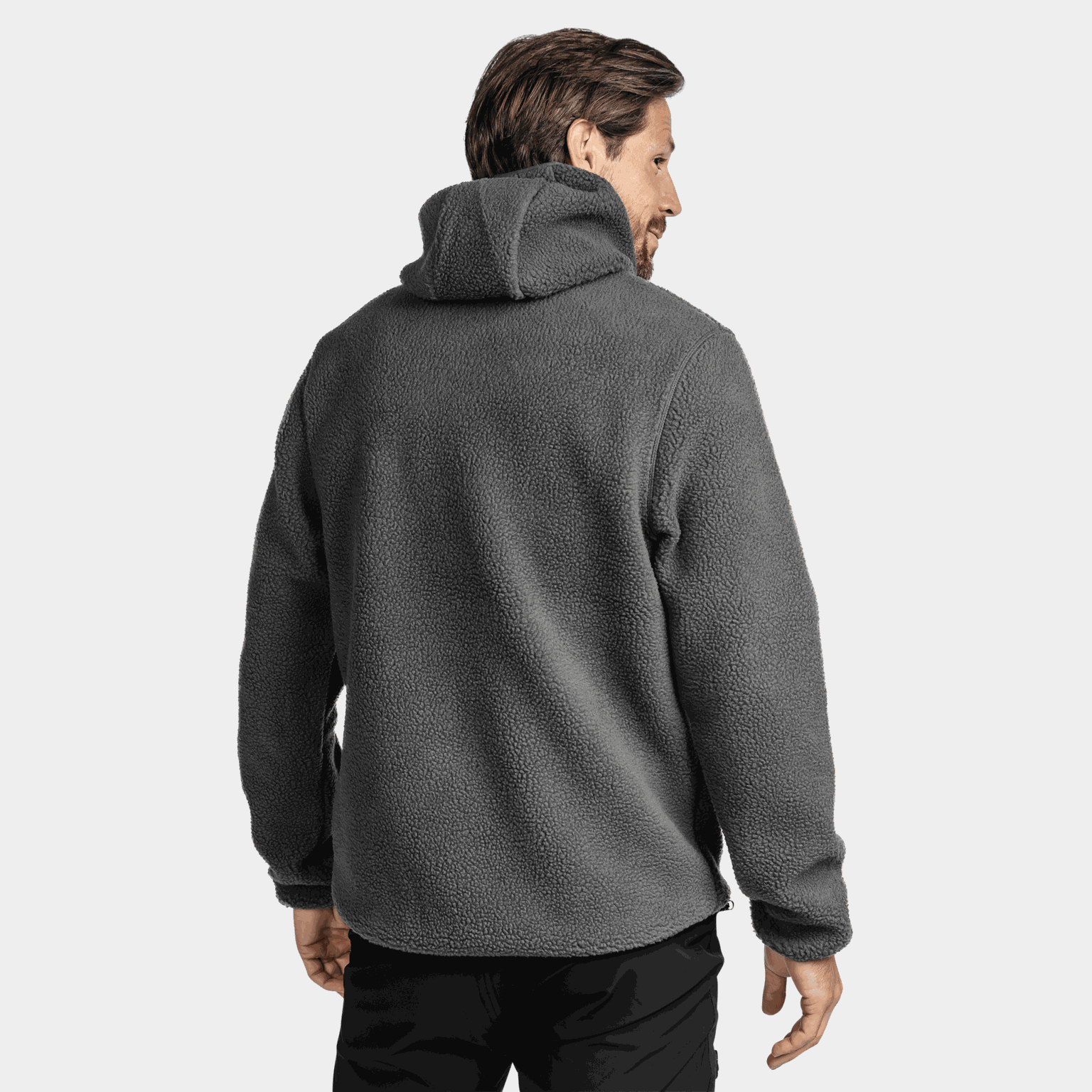 Kiberg Sherpa fleecejack, polair vest - grijs