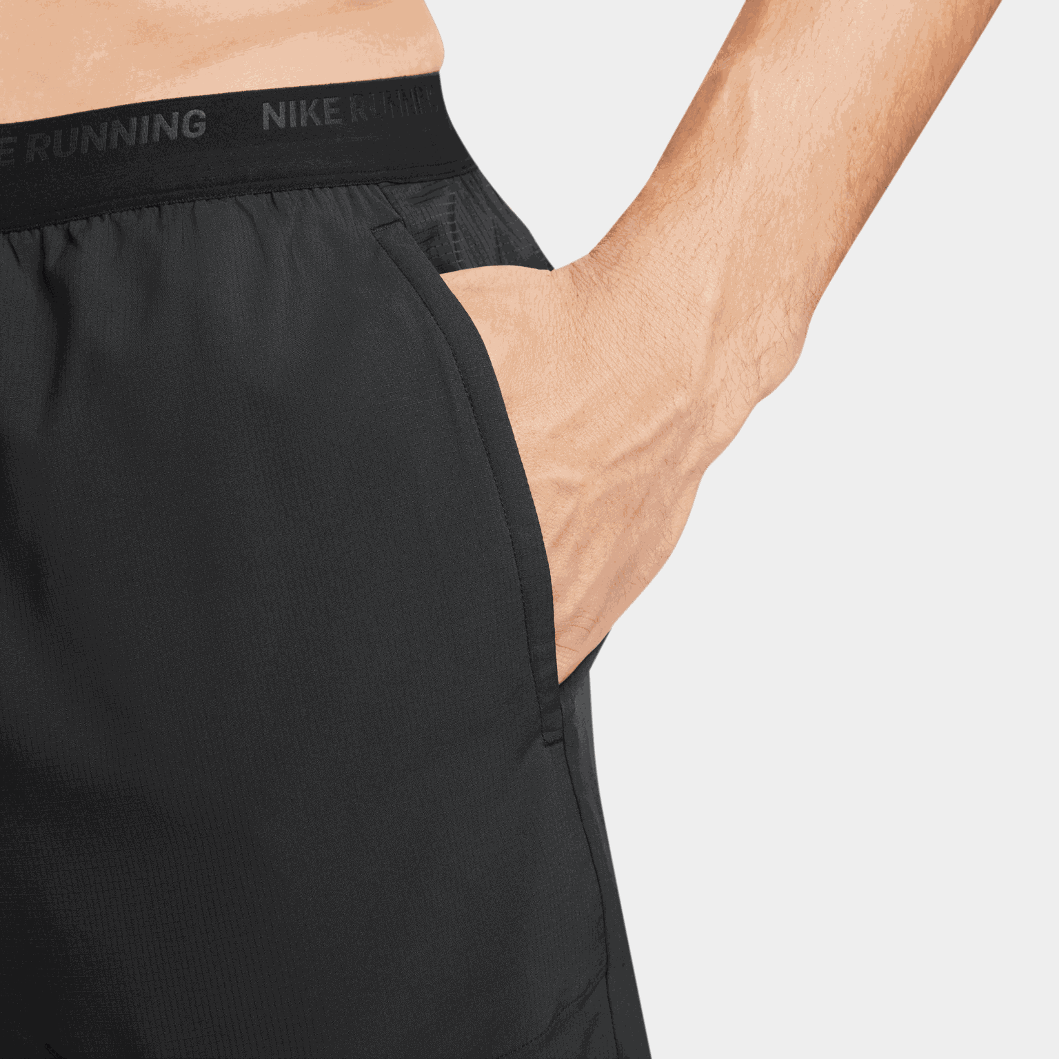 Dri-FIT Stride 7In Bf Short, løpeshorts, herre - Svart
