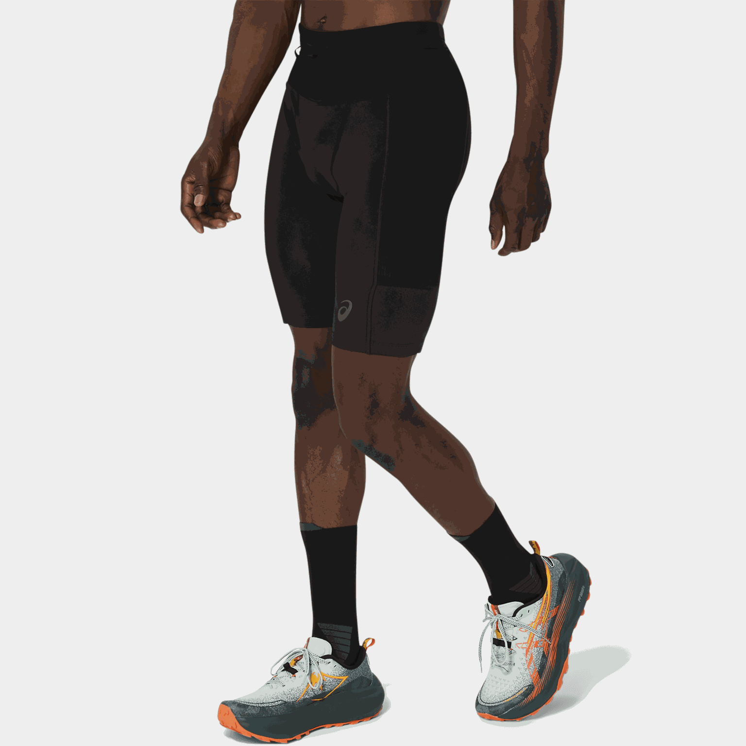 Calções de corrida masculinos Fujitrail Elite Sprinter - Preto