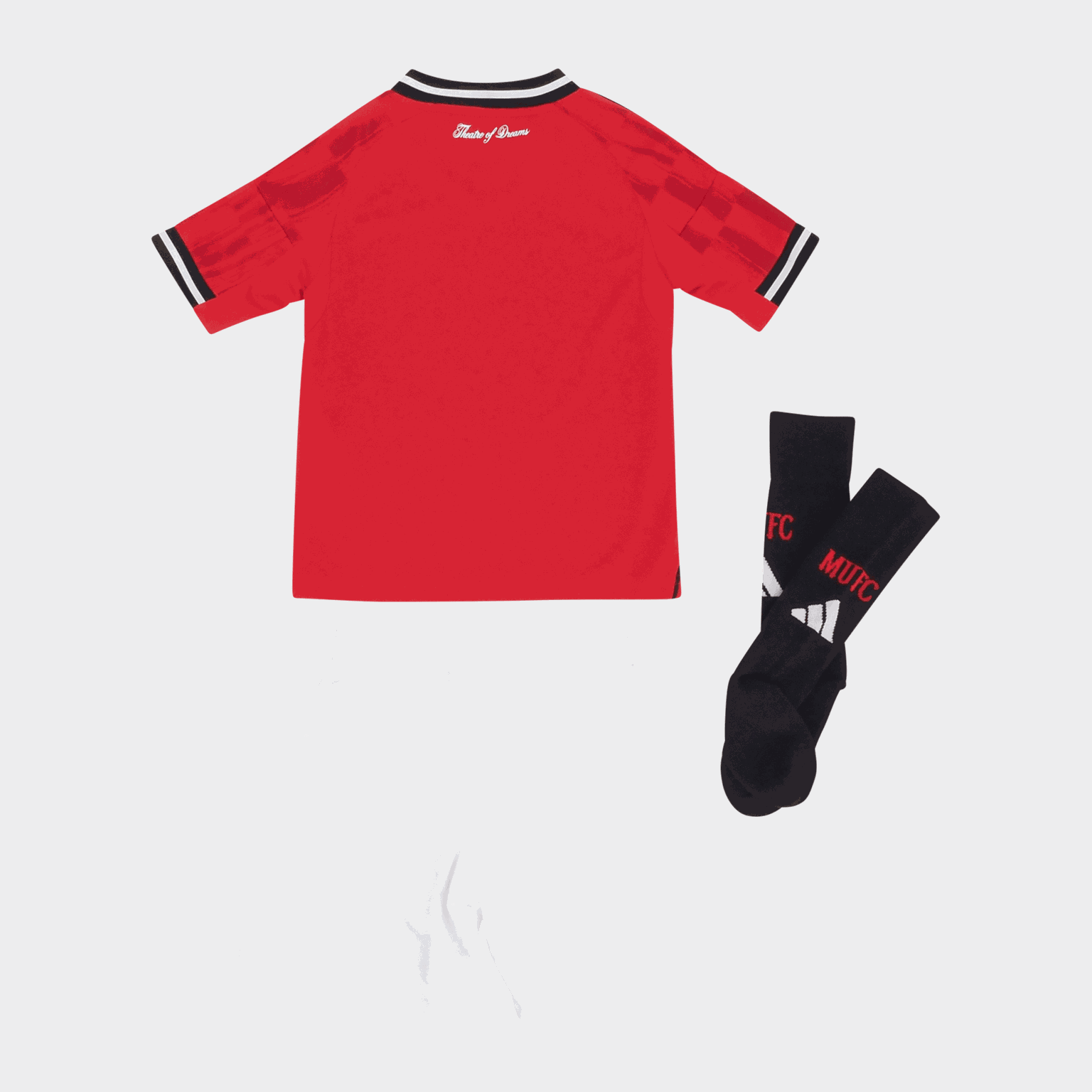  Domácí dres Manchesteru United 2025/26, dětský fotbalový dres - červený