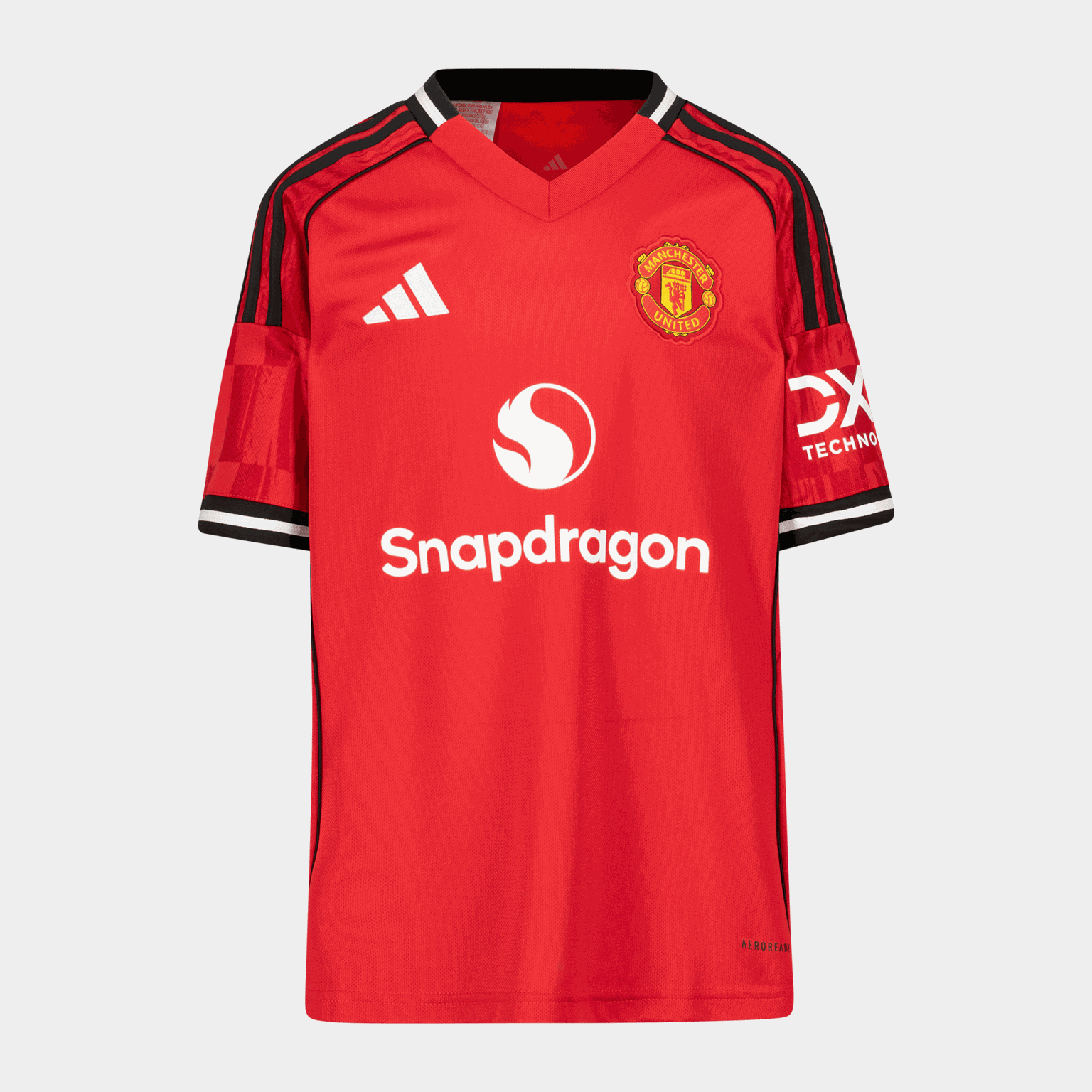 Manchester United Home Jersey 2025/26, fotballdrakt, junior - Rød