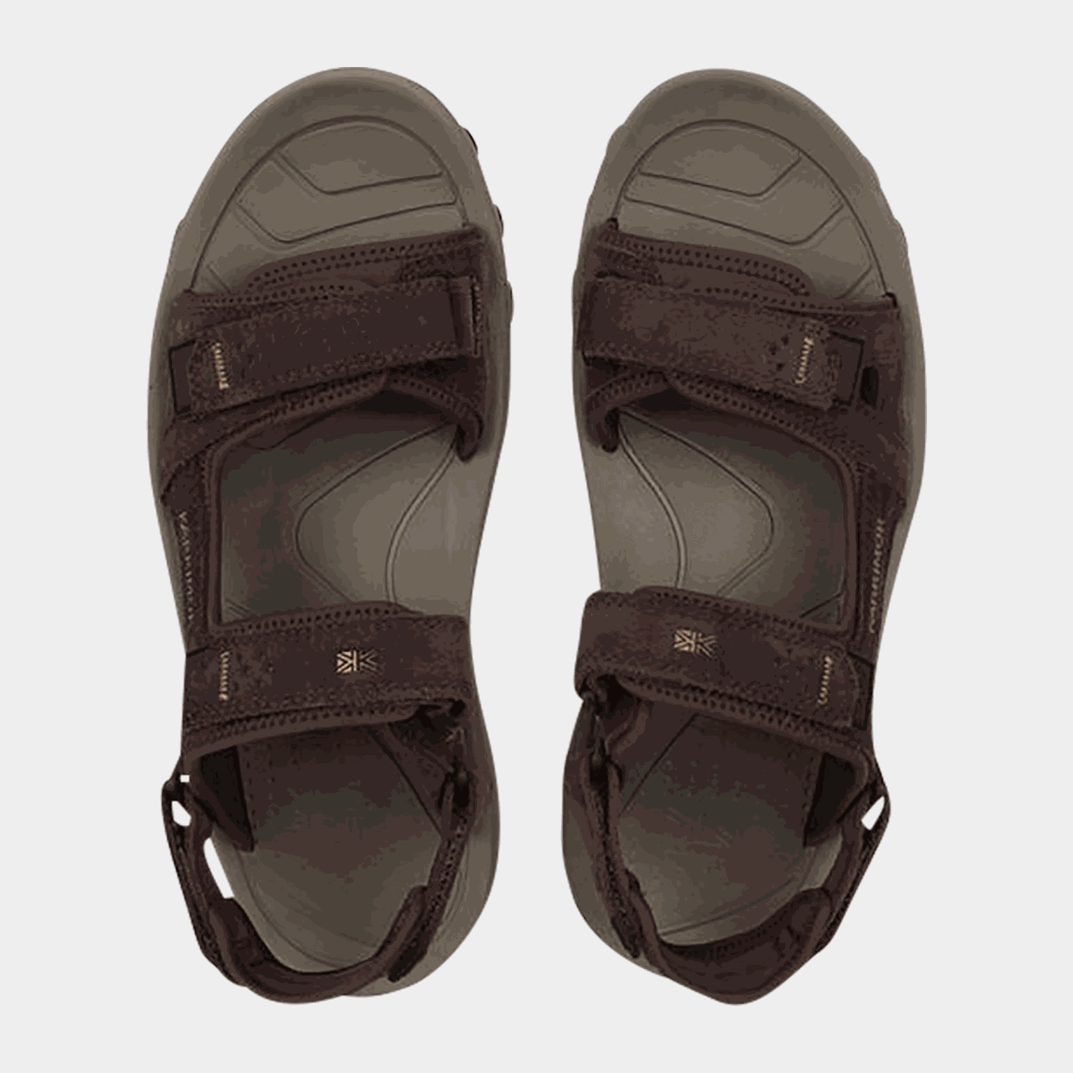 Antibes Leather, sandal, herre - Brun