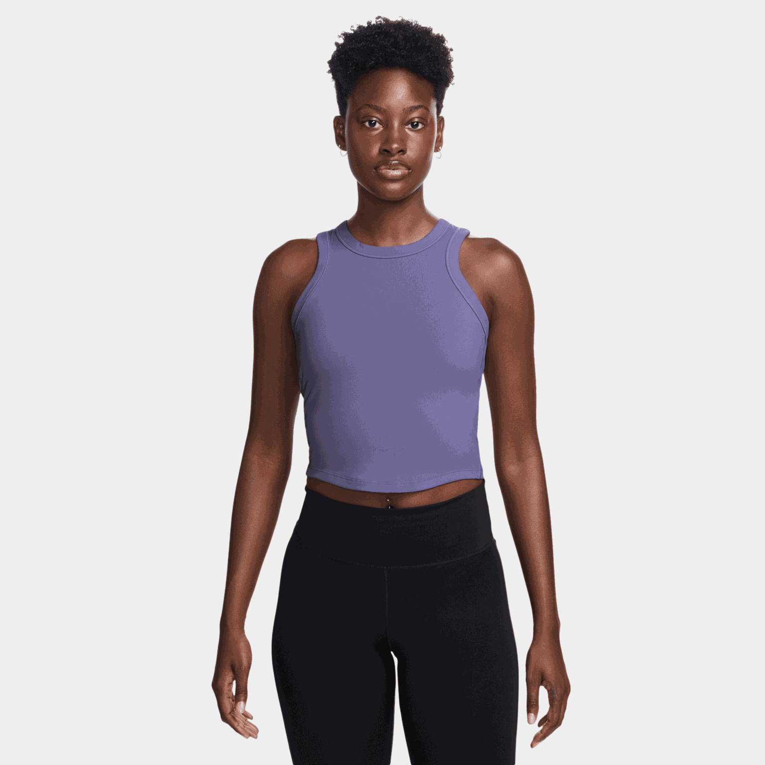  Débardeur court Dri-FIT coupe ajustée, débardeur femme - Violet