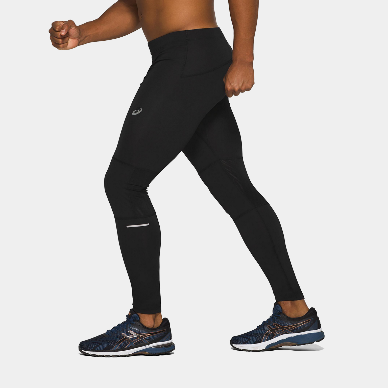 Race Tight, treningstights herre - Svart