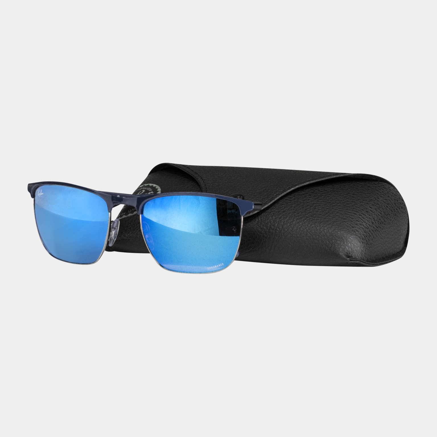  Óculos de sol unissex 0RB3686, azul sobre fundo antracite, lentes polarizadas - azul