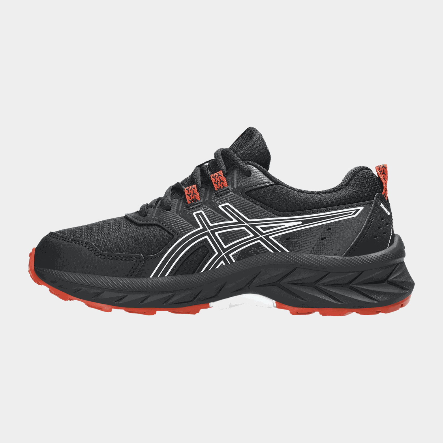  Tênis de corrida Pre-Venture 9 GS, tamanho infantil - preto