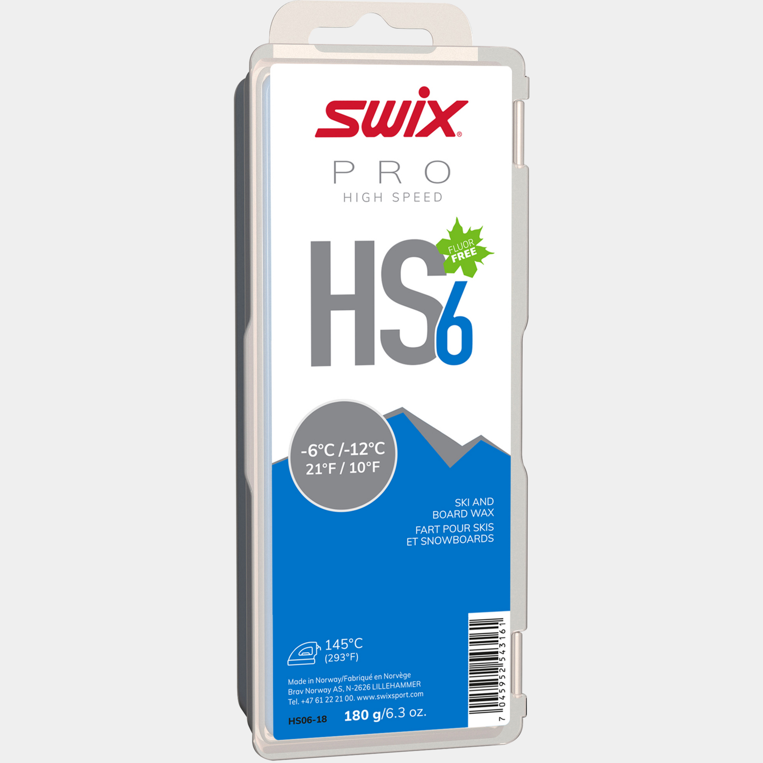Hyvel HS6 Preto, -6°C/-12°C, 180 g 24/25, -6°C/-12°C, 180 g 24/25, -6°C/-12°C, 180 g 23/24, Hyvel -