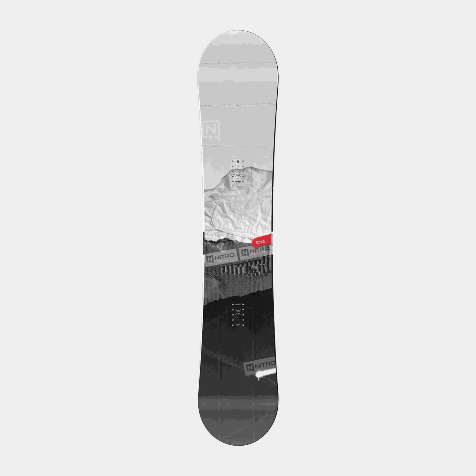  Prancha de snowboard masculina Prime Raw Wide 24/25 - multicolorida