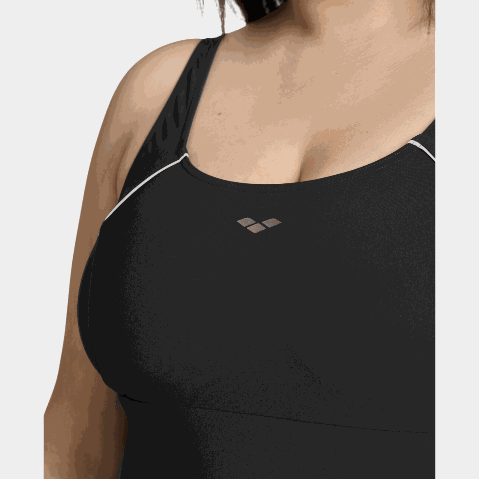 Maillot de bain une pièce Jewel One Piece Plus R, Femme - Noir