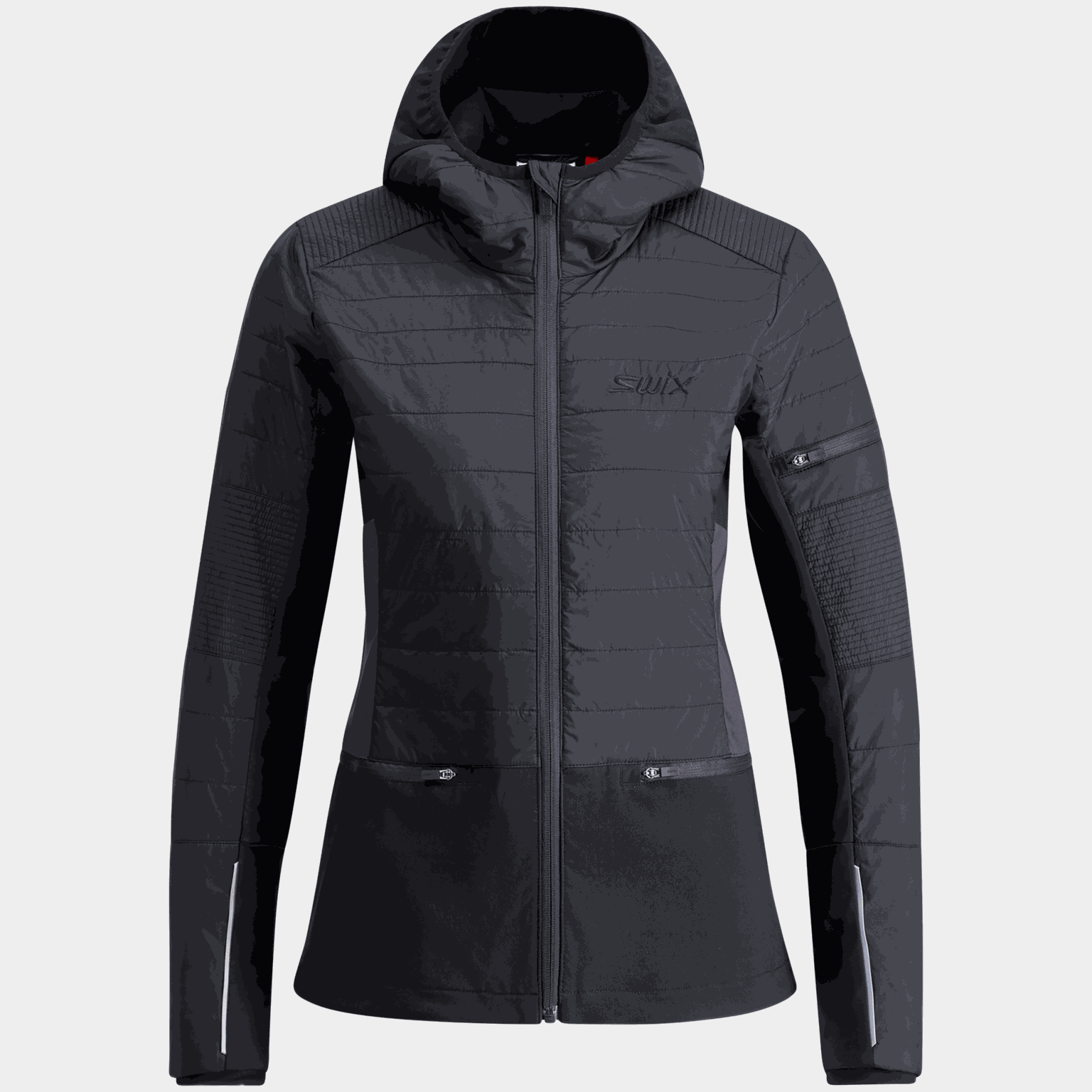  Veste de ski de fond Swix Horizon pour femme, taille 24/25, noire