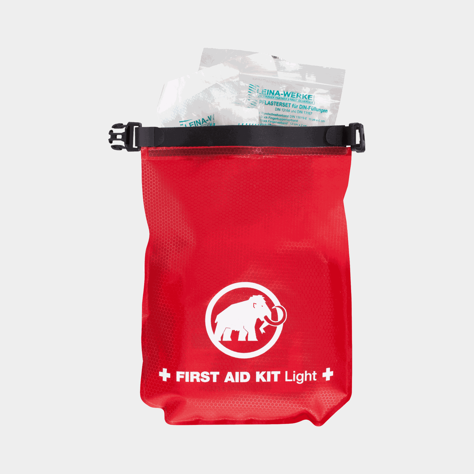 Acessórios de segurança para neve, kit de primeiros socorros, lanterna de cabeça de 24/25 W, kit de primeiros socorros vermelho