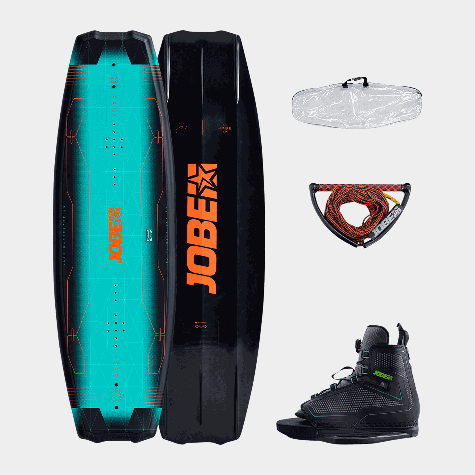 Logo Wakeboard 138 i Maze Bindungsset, Zestaw Wakeboard – Azul