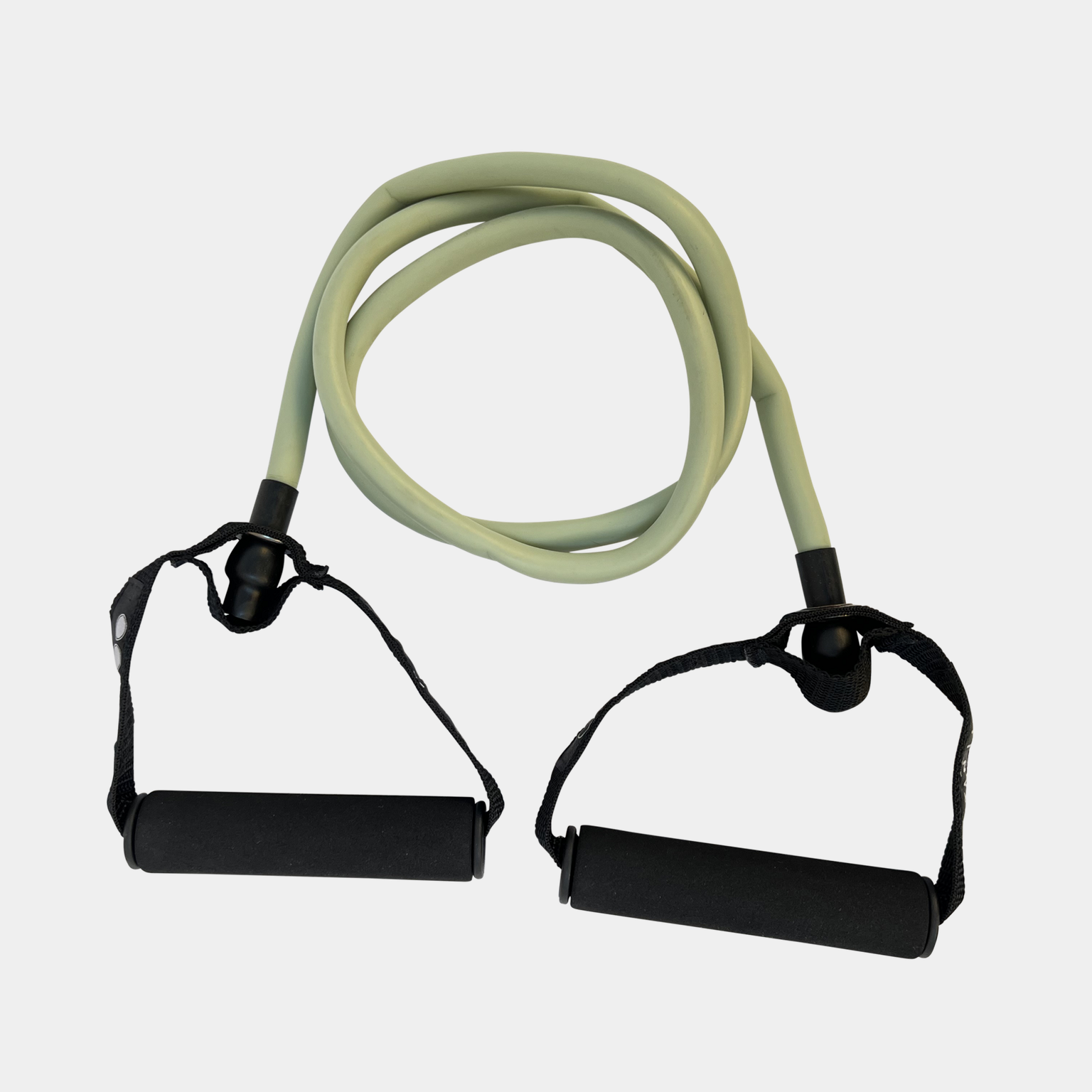  Taśma fitness o średnim oporze – zielona