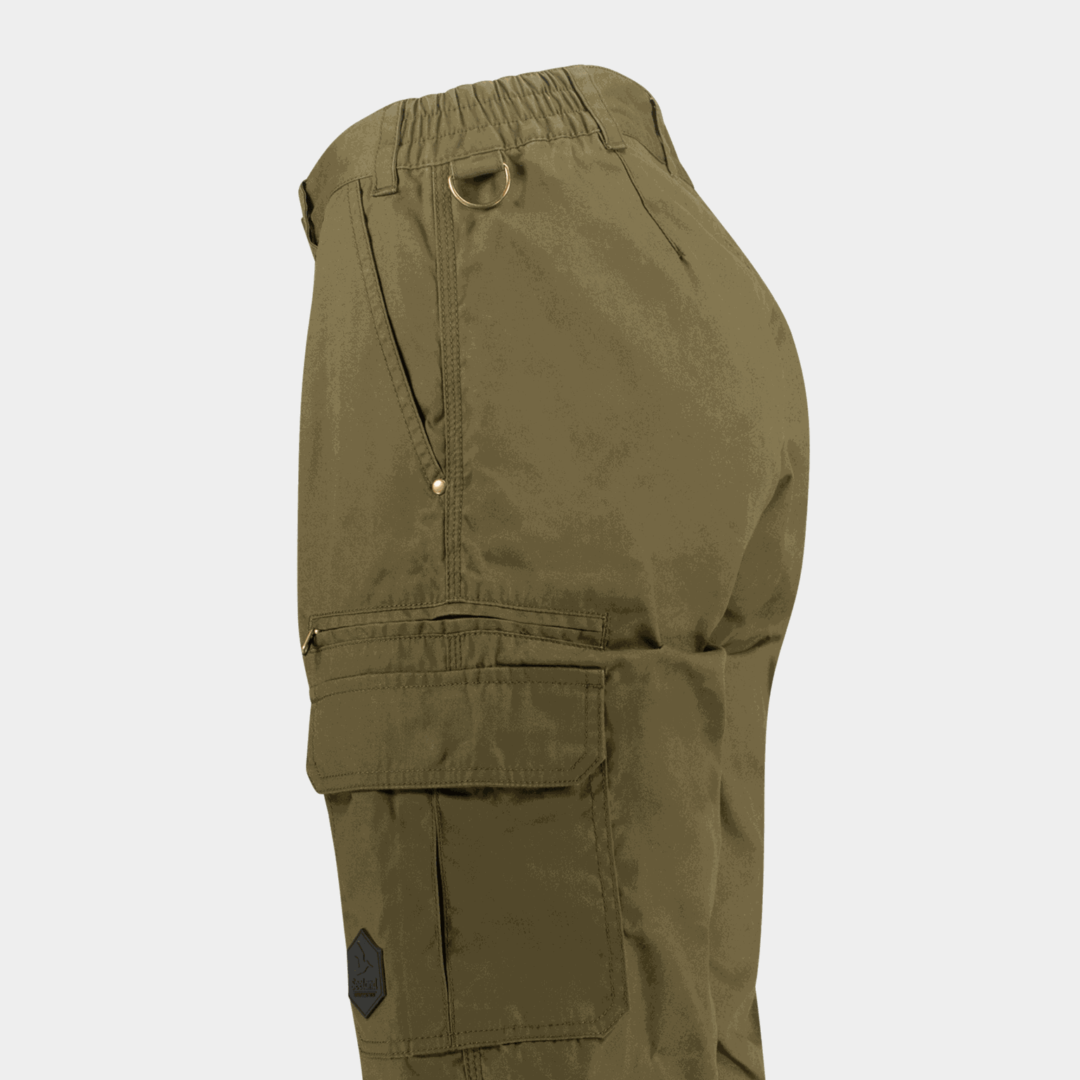 Calça de caça feminina Key-Point, verde.