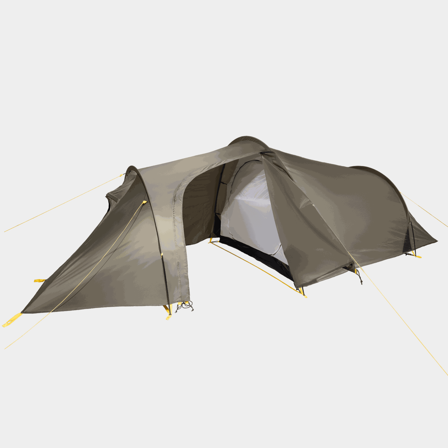 Padjelanta 3p Tent, tunneltelt - Grønn