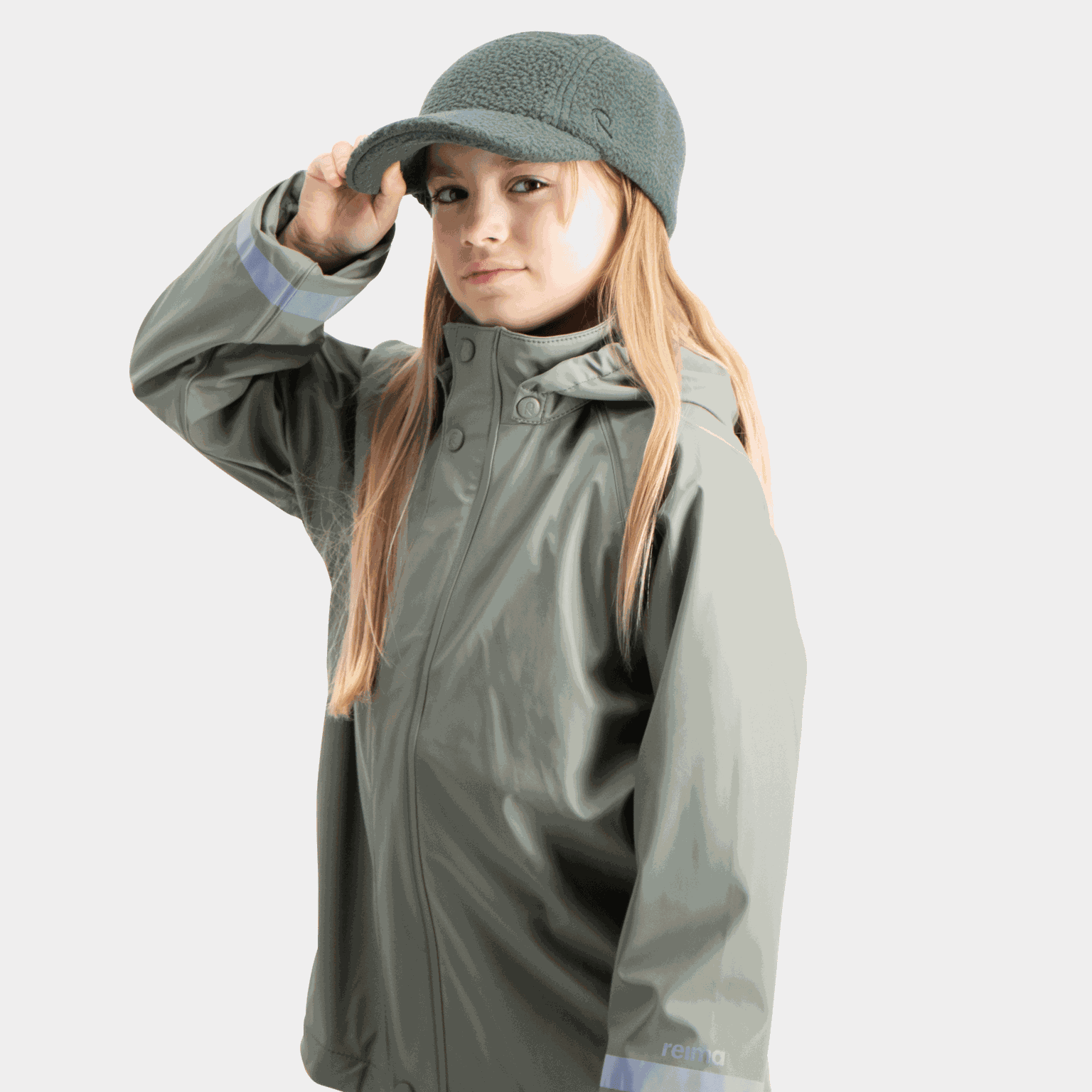  Chapéu infantil com pompom - verde