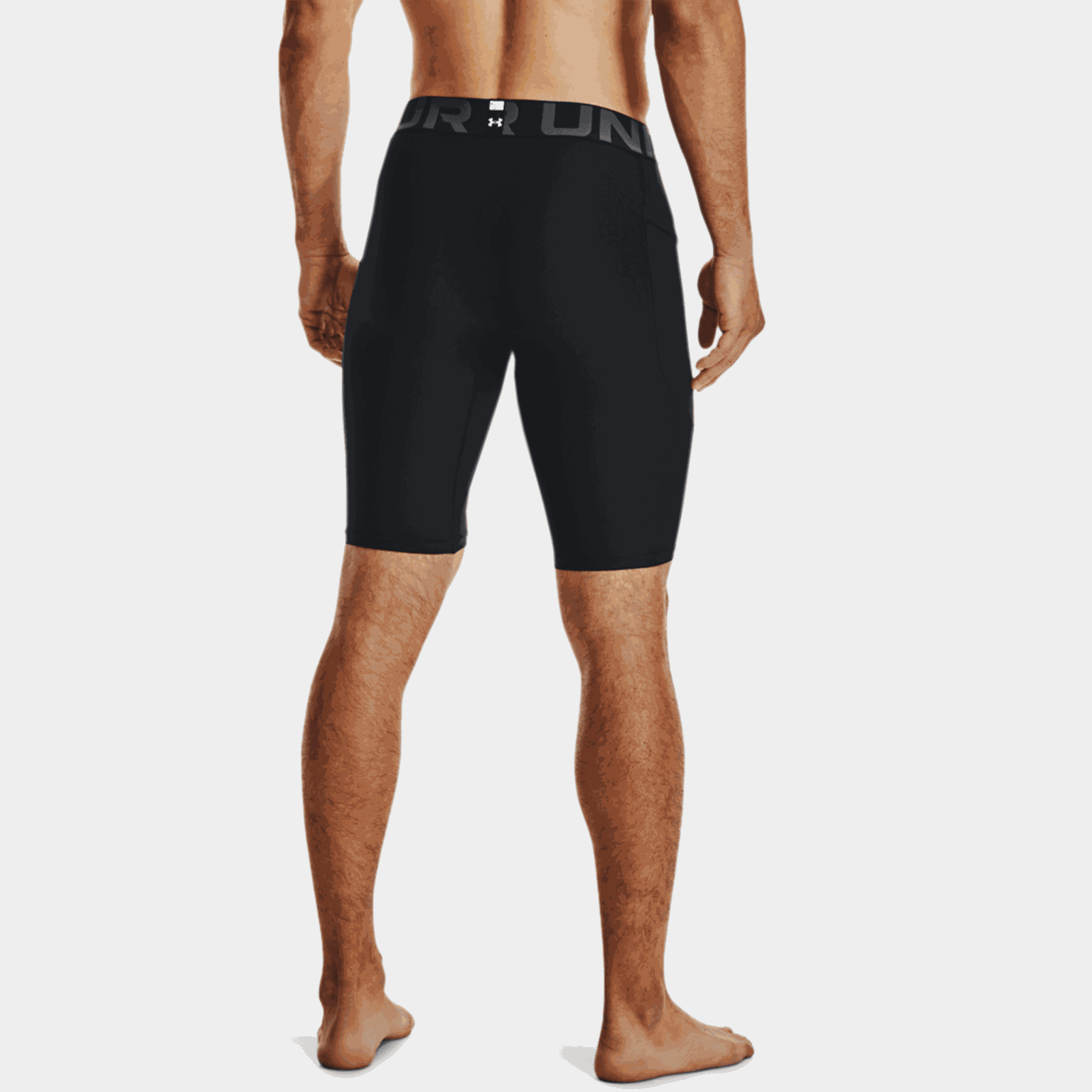 HeatGear® Armor trainingsshorts voor heren - Zwart