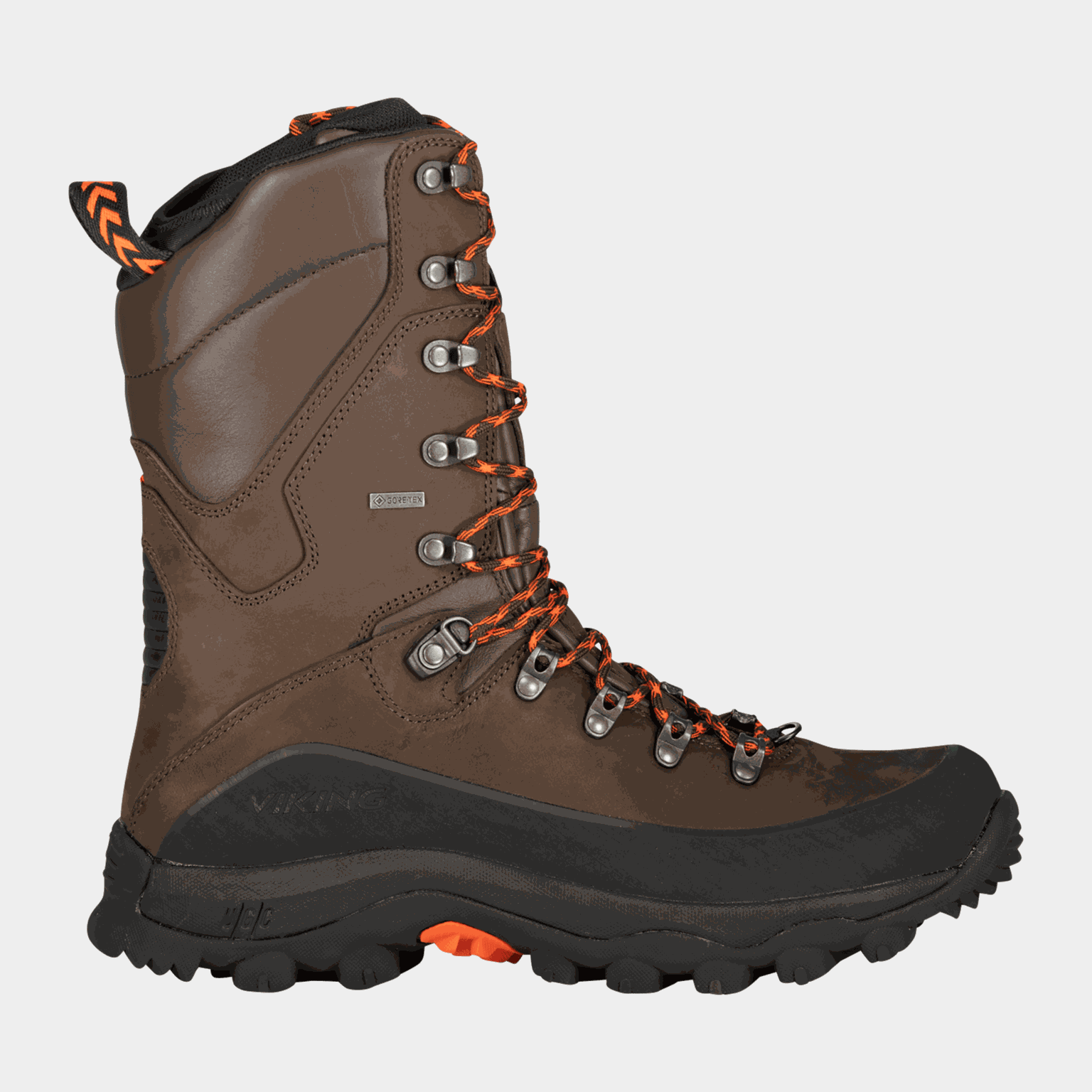 Wysokie buty myśliwskie męskie Wild Reindeer De Lux z membraną Gore-Tex – brązowe