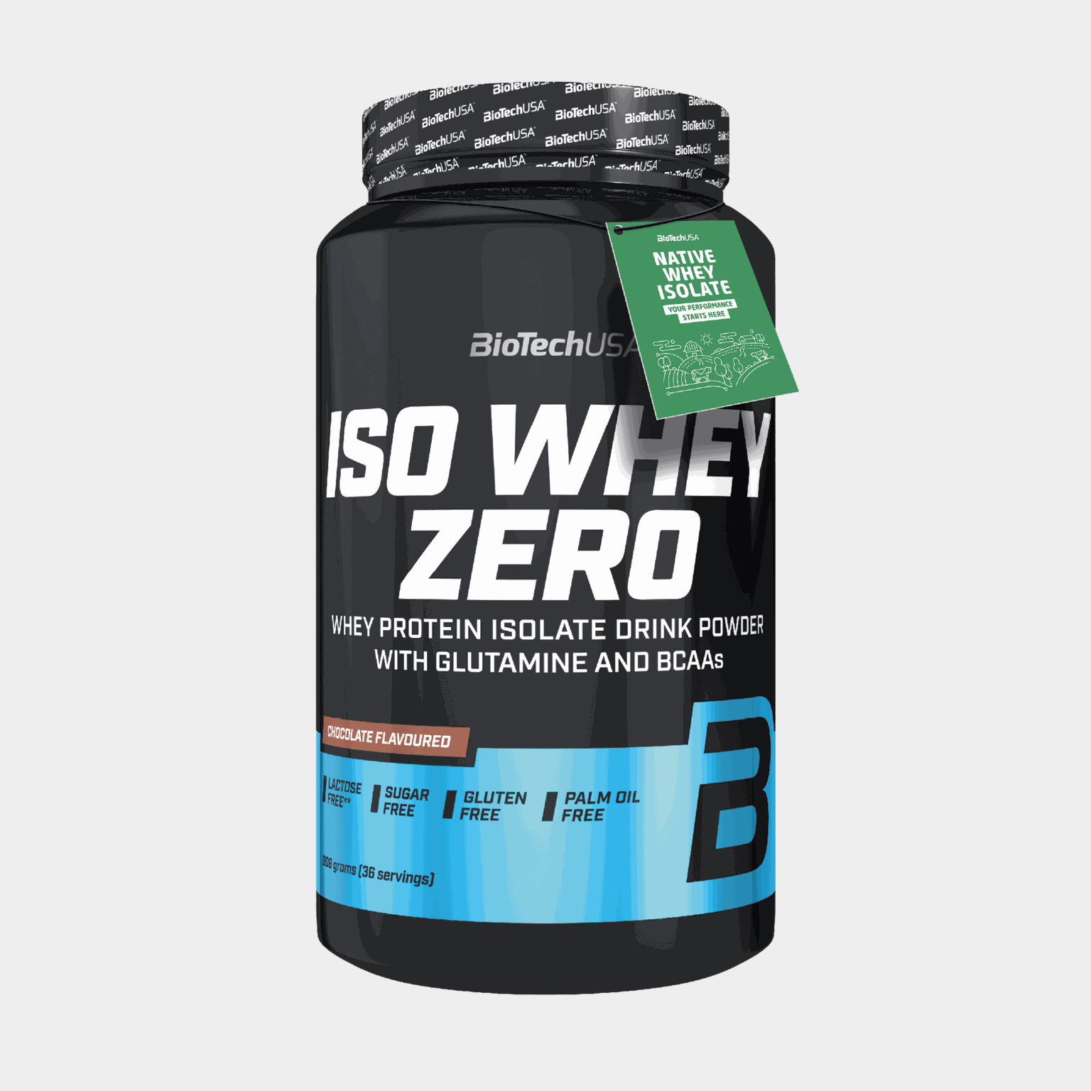 Iso Whey Zero 908g Chocolate, proteinpulver -