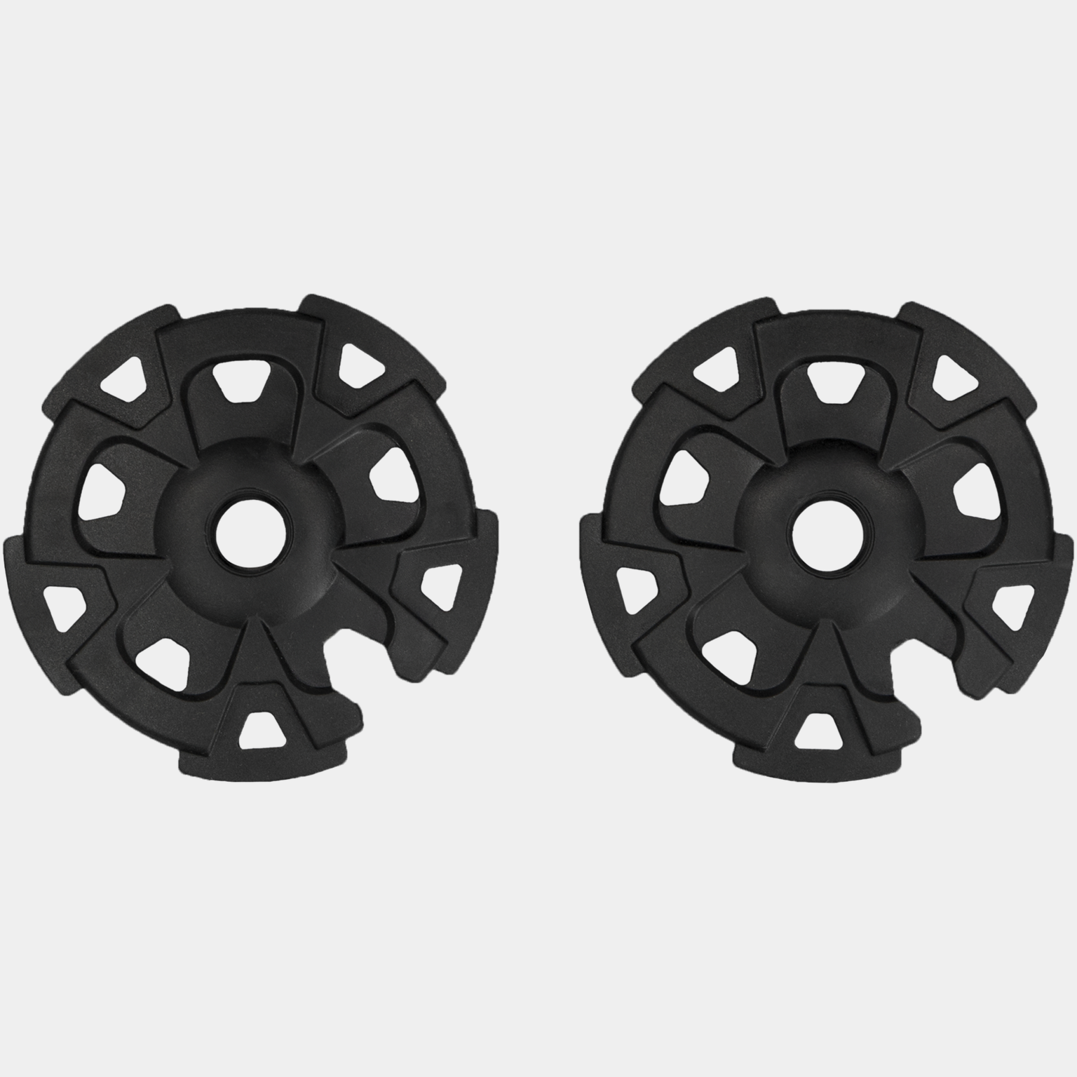 2pcs Alu Pole, trugestaver - Grå
