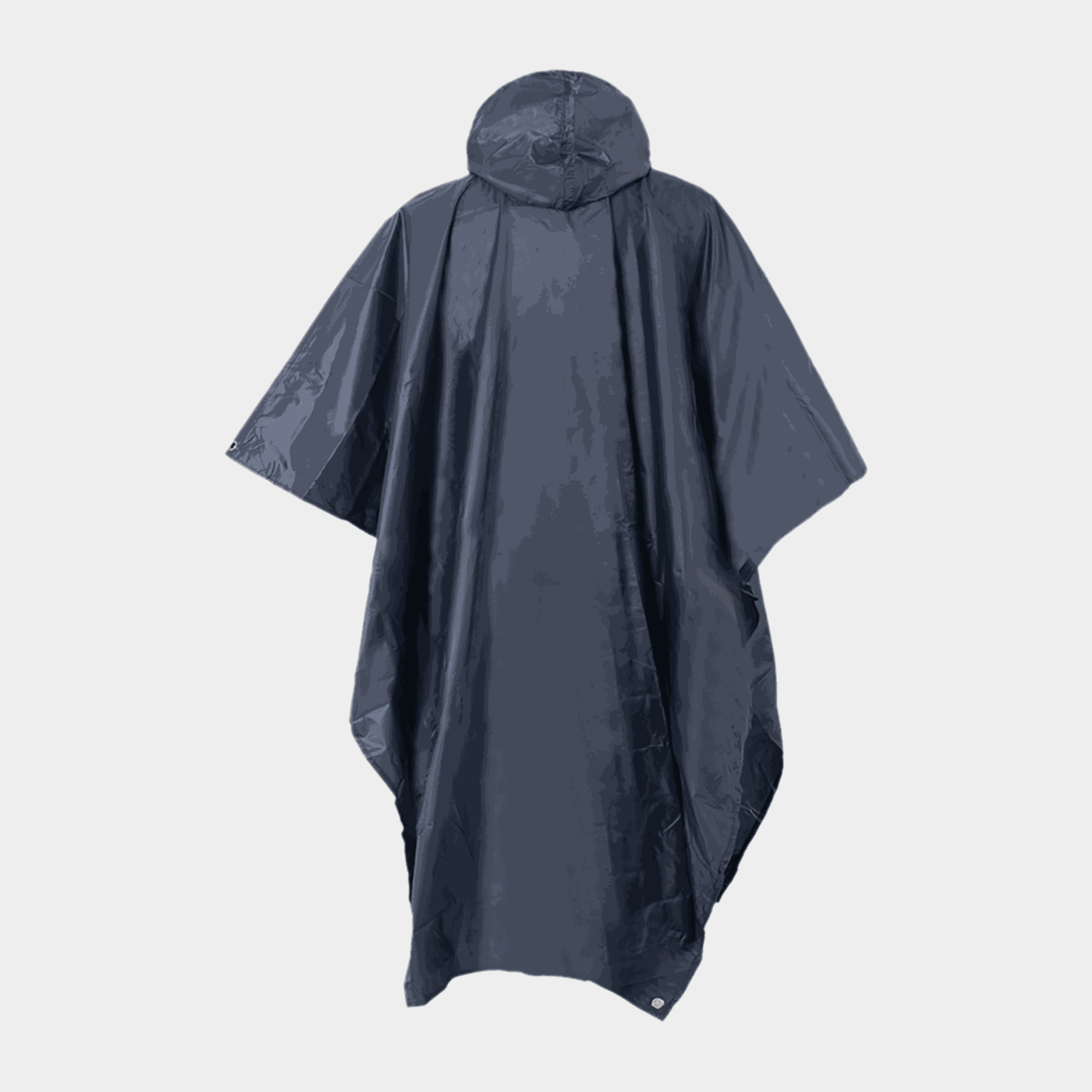 Middelgrote waterdichte regenjas – Blauw