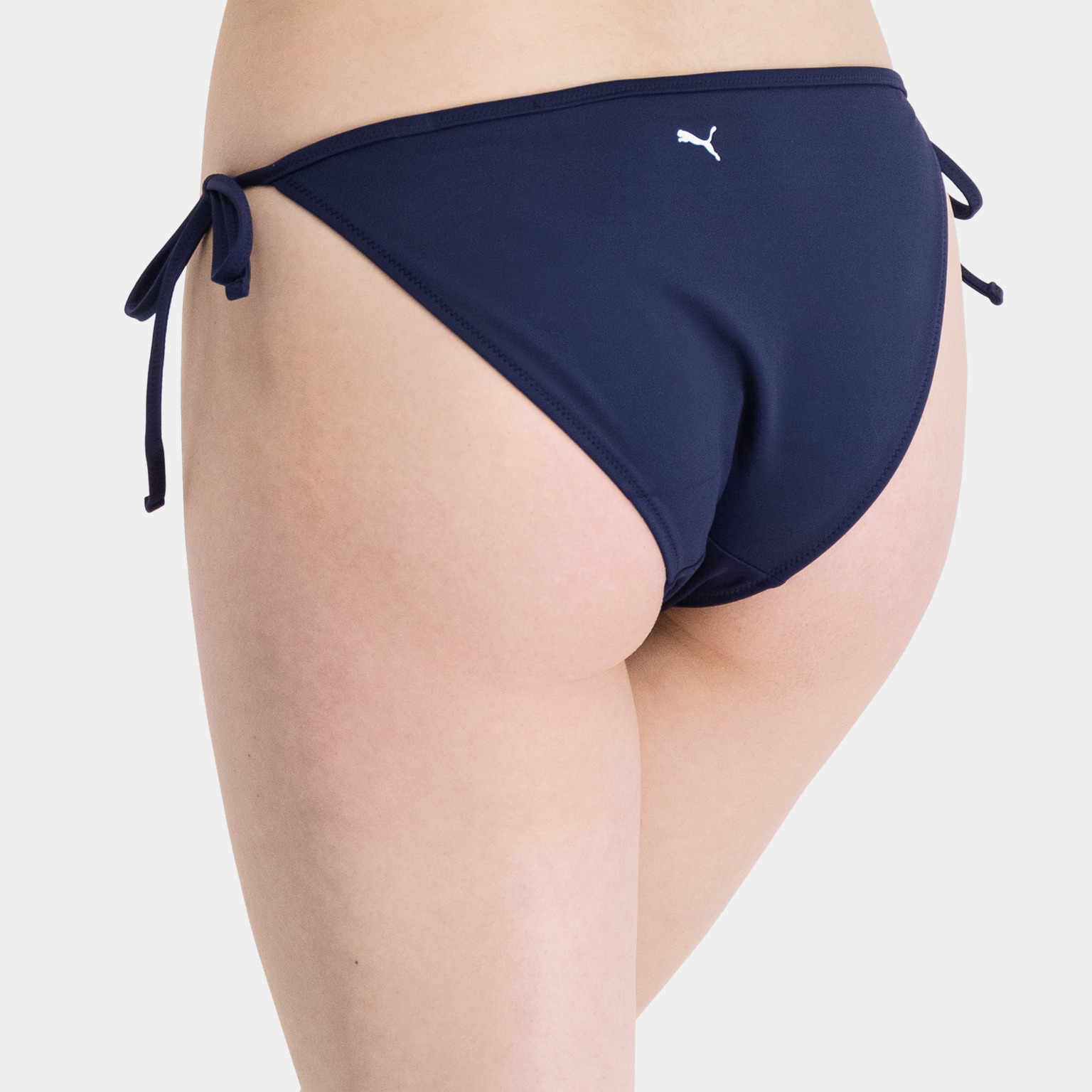 Puma Swim damesbikini uit één stuk met strikjes aan de zijkant