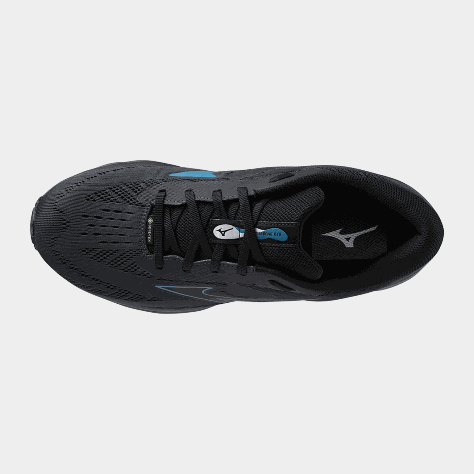 Wave Serene Gore-Tex, vanntett løpesko, herre - Svart