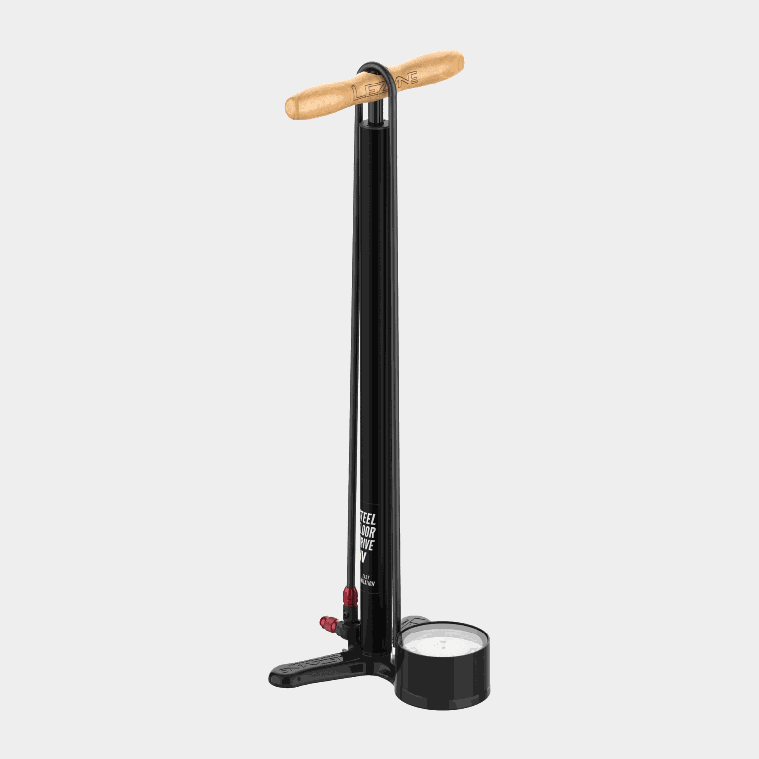 Steel Drive HV, gulvpumpe - Svart