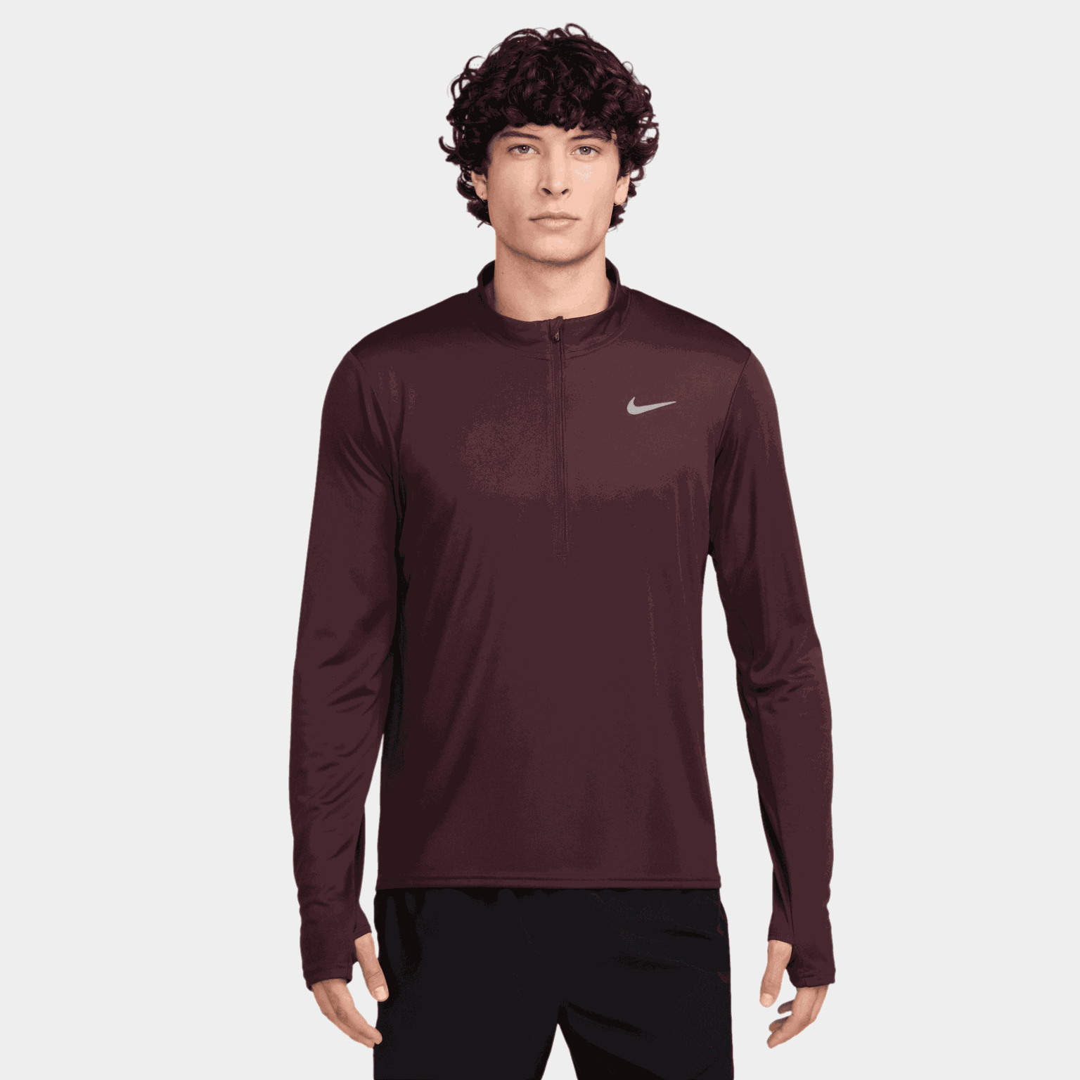 Męska bluza treningowa z kapturem Dri-FIT Pacer zapinana na zamek