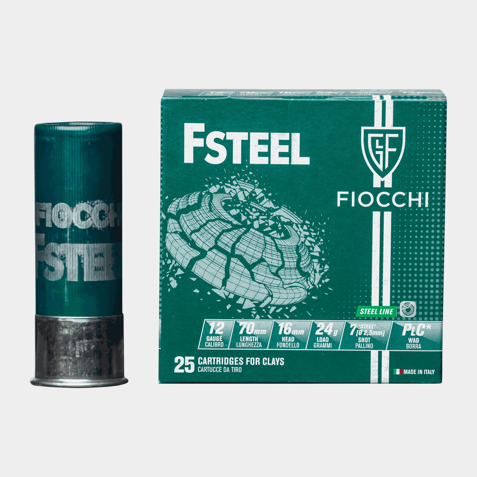 Fsteel 24g, munitions Schrotflinten -
