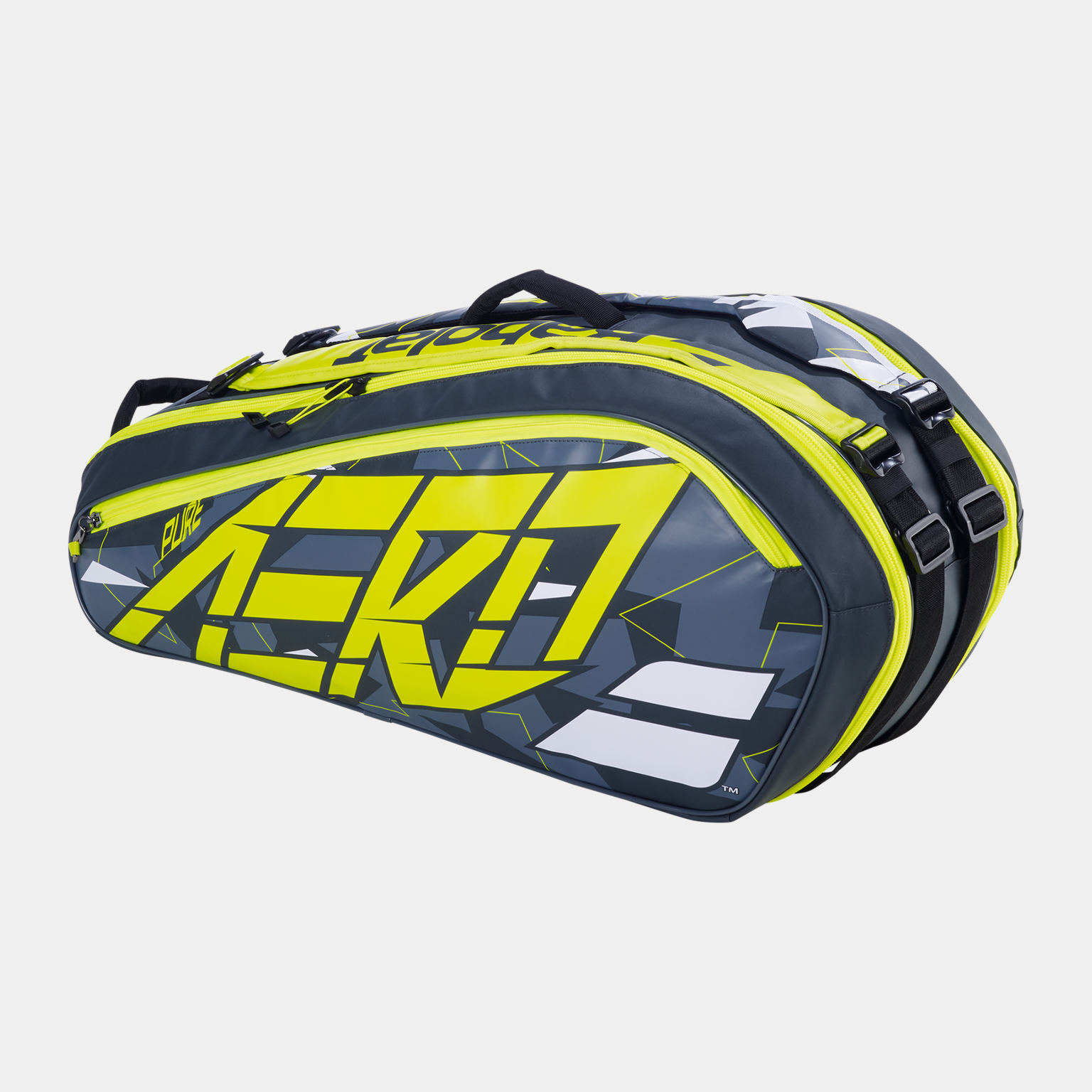  Bolsa de tenis X6 Pure Aero con soporte para raqueta - Gris