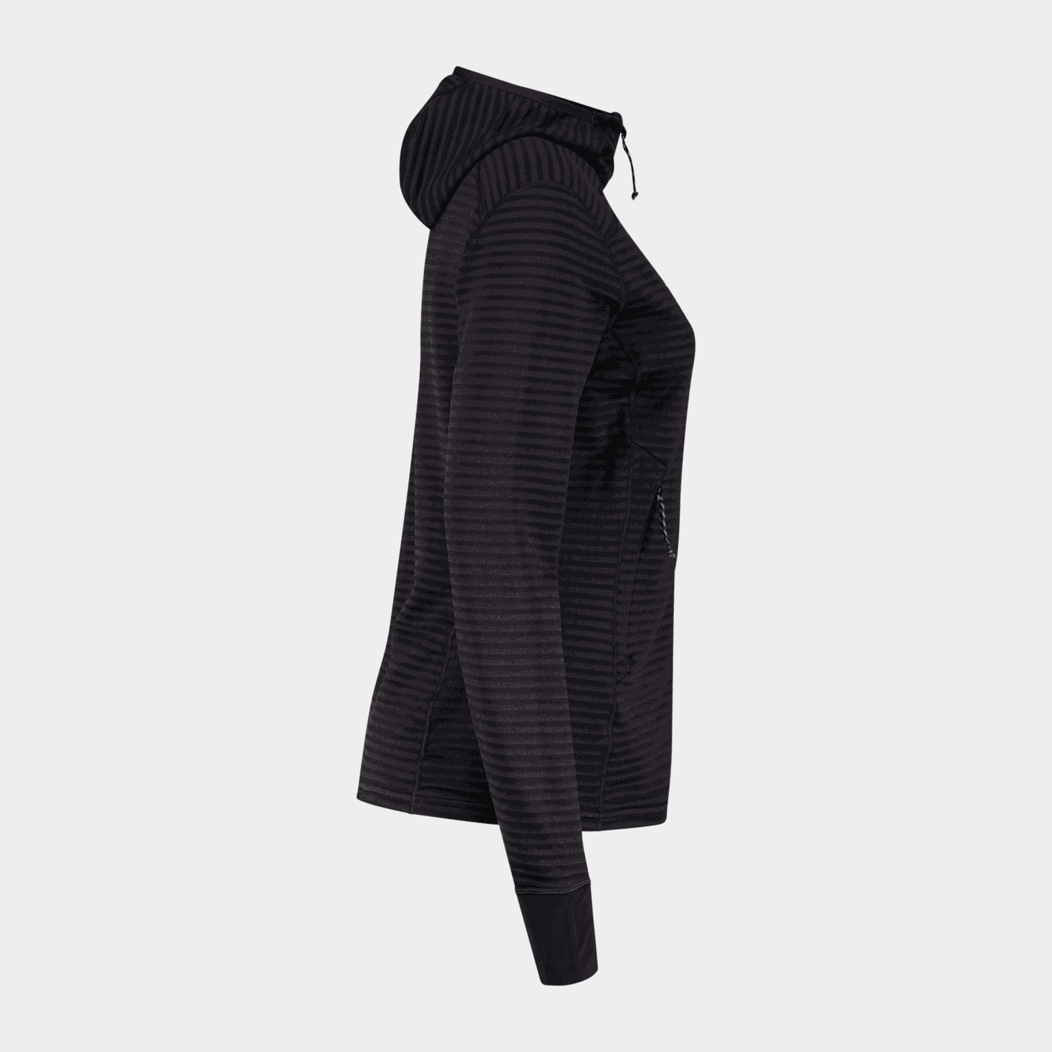 Casaco Taiss Light ML, casaco feminino de comprimento médio - preto