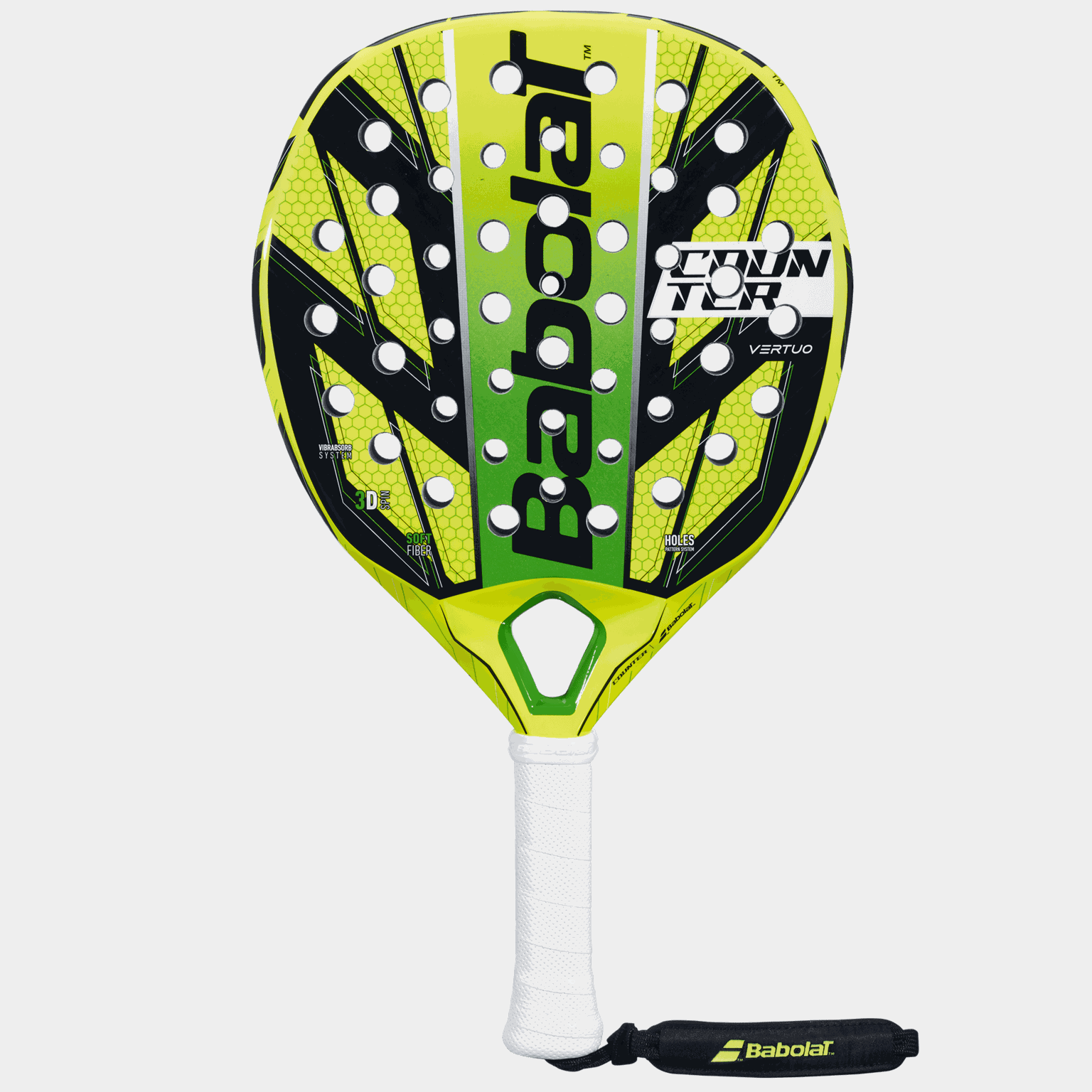  Vertuo Counter 2023 Unisex Padelracket voor beginners – Geel