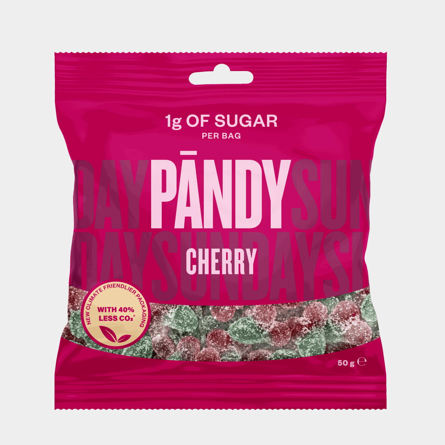  Cukierki Pandy 50g (Klara Cherry), żelki -