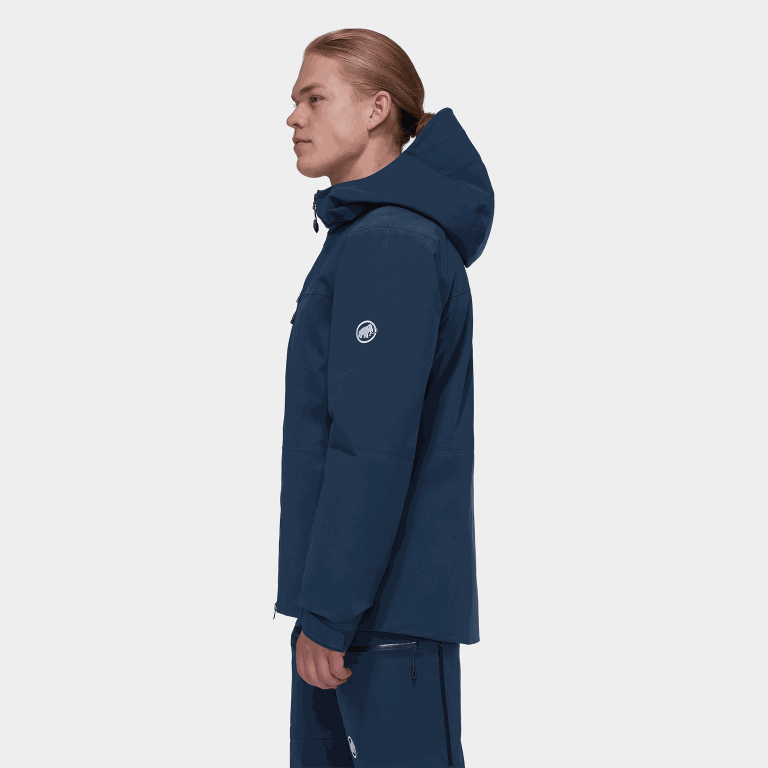 Alpine Jacket Stoney HS Thermo Hooded M 24/25, alpinjakke, skijakke, herre - Mørk blå