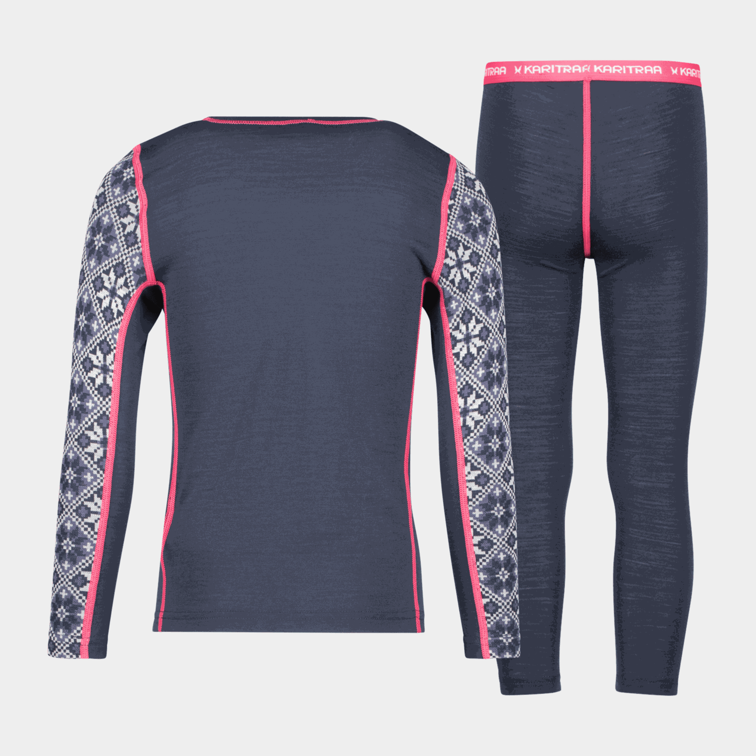  Ensemble Hennie, sous-vêtements en laine, pour enfants