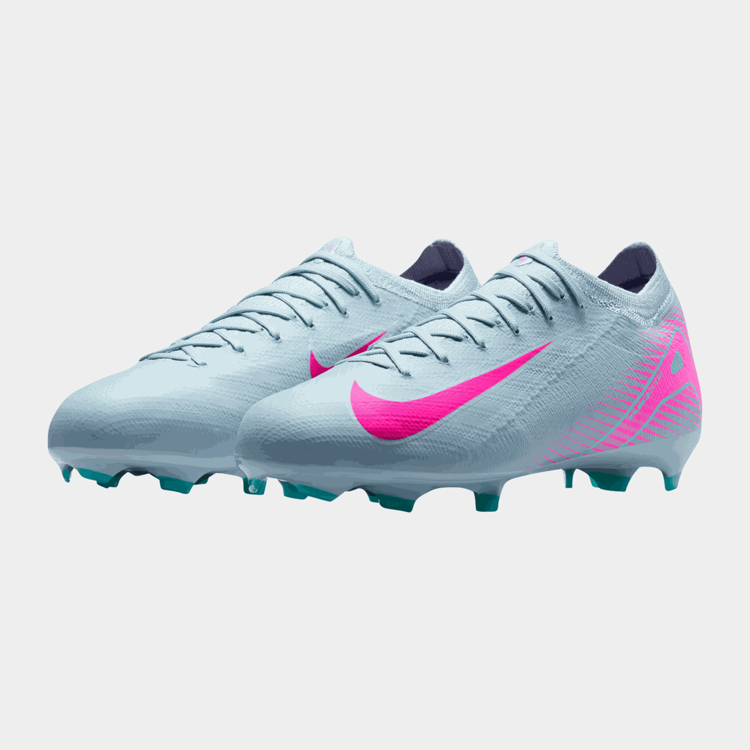 Mercurial Vapor 16 Pro FG Q2 25, fotballsko gress, junior - Turkis